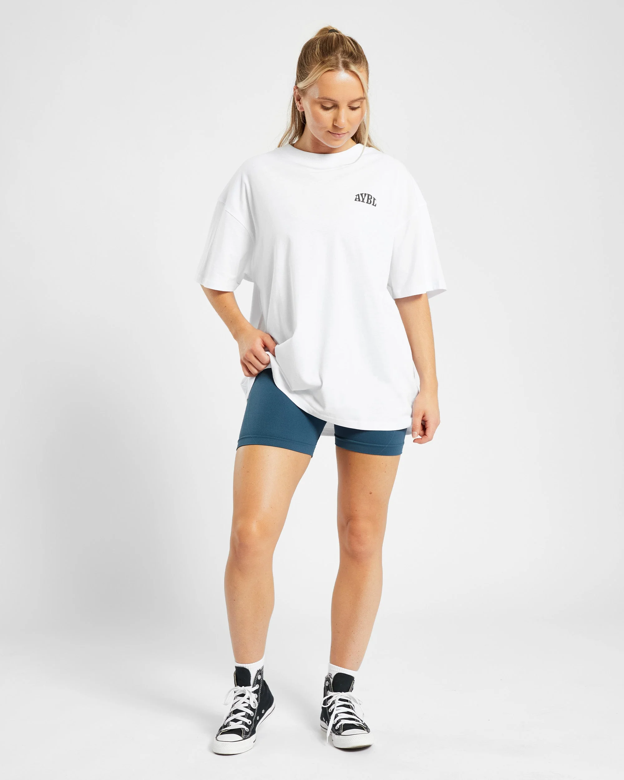 Mind Over Matter Oversized T Shirt - White - Image 11