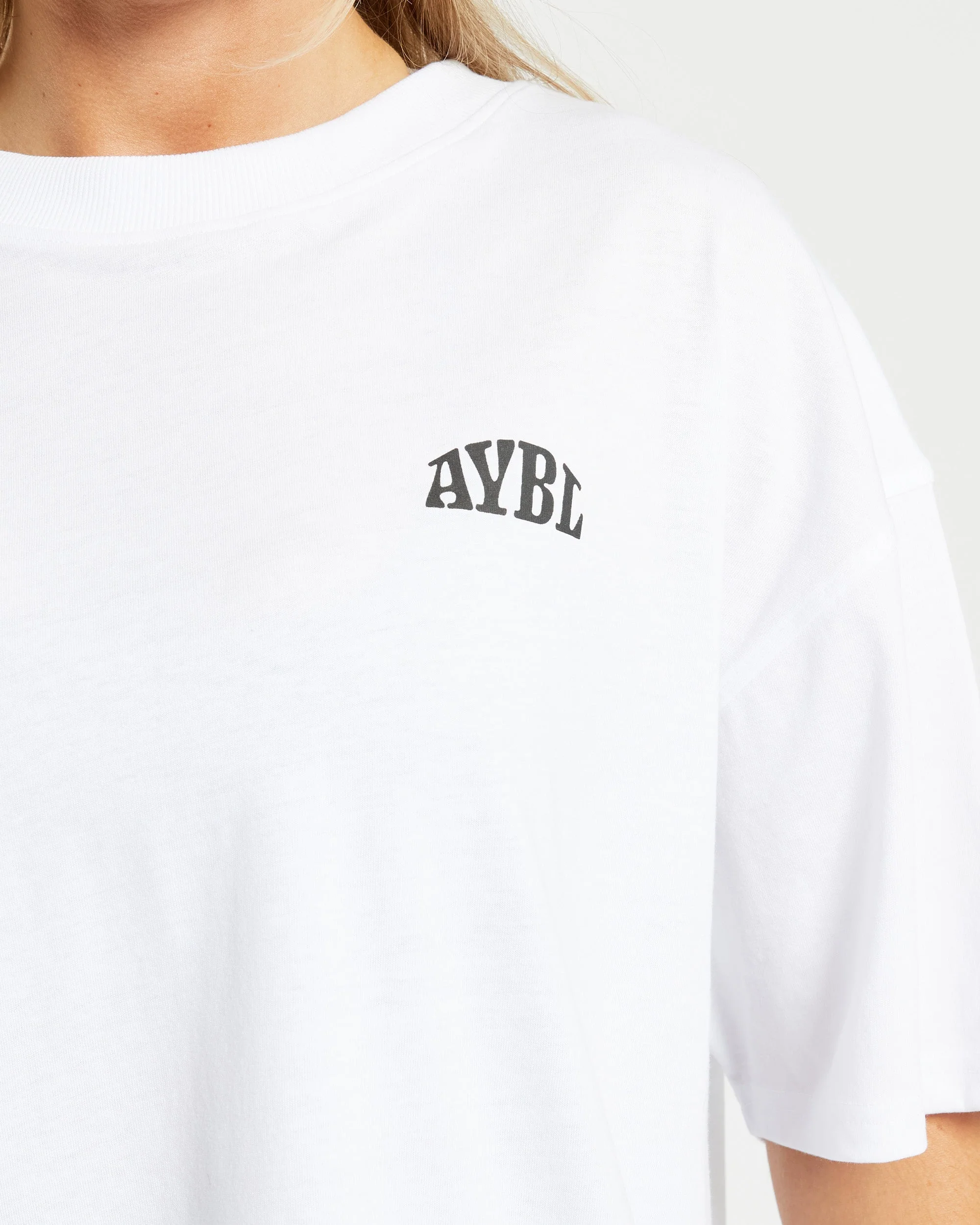 Mind Over Matter Oversized T Shirt - White - Image 13