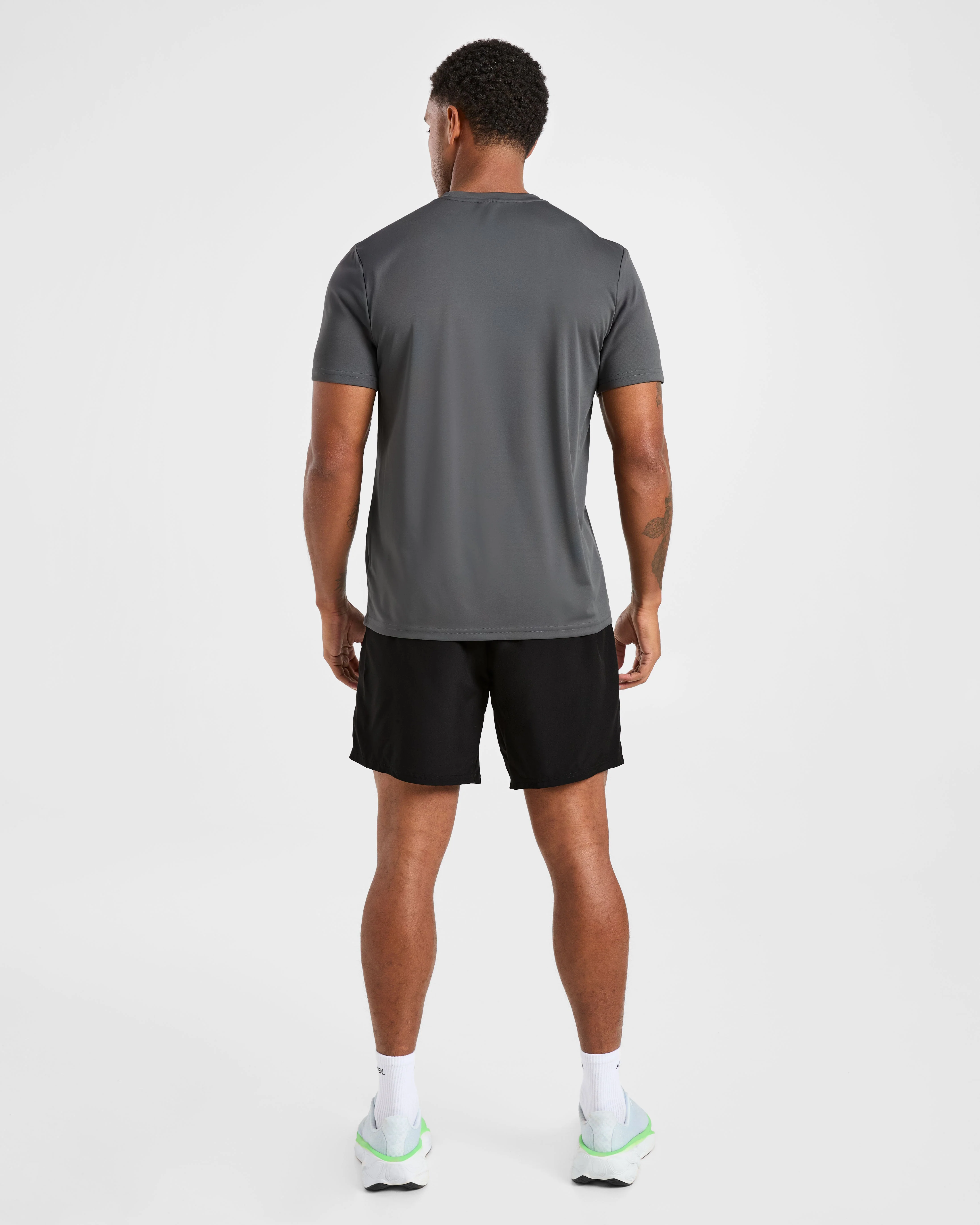 Origin T Shirt - Charcoal - Image 4