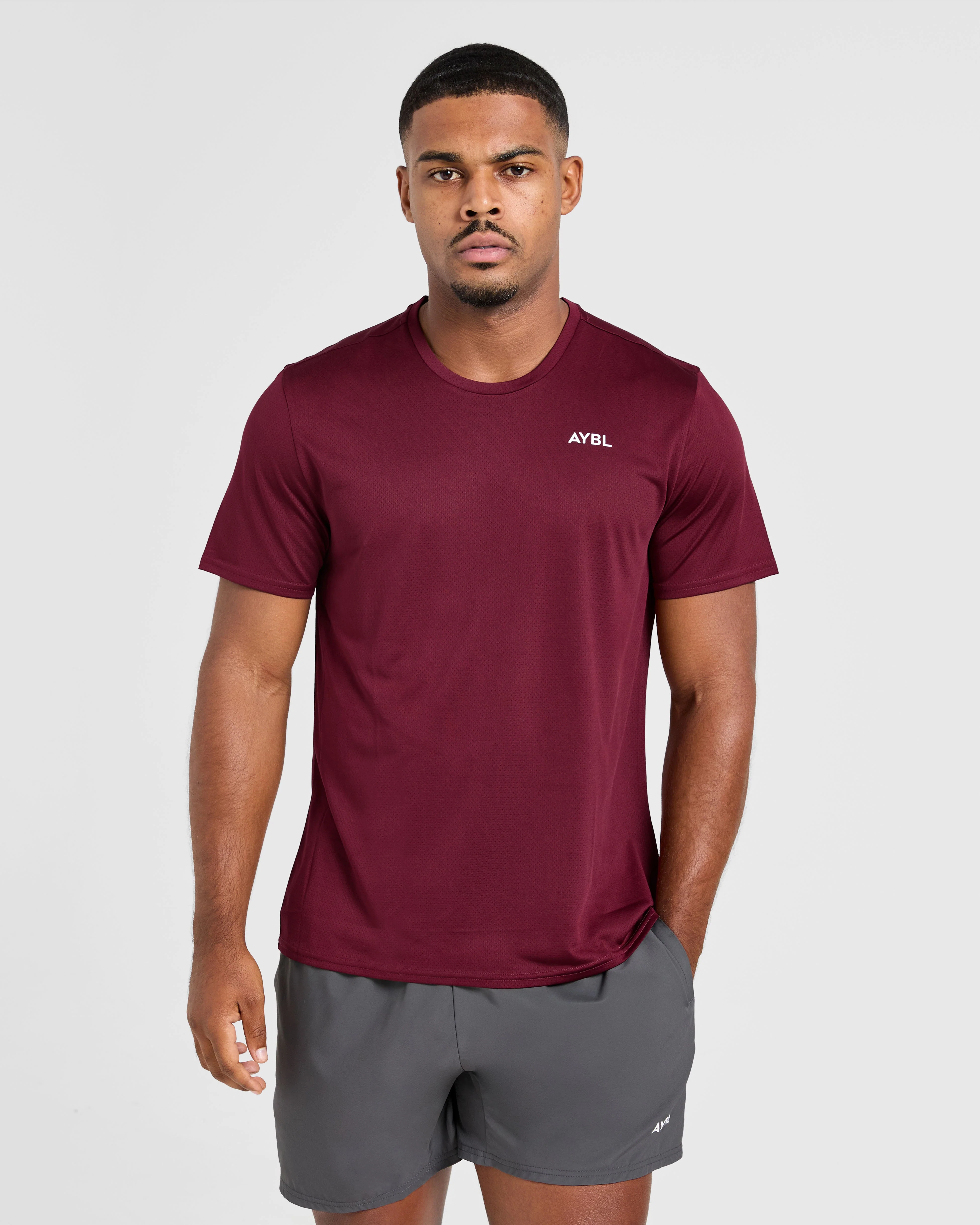 Origin T Shirt - Merlot Red