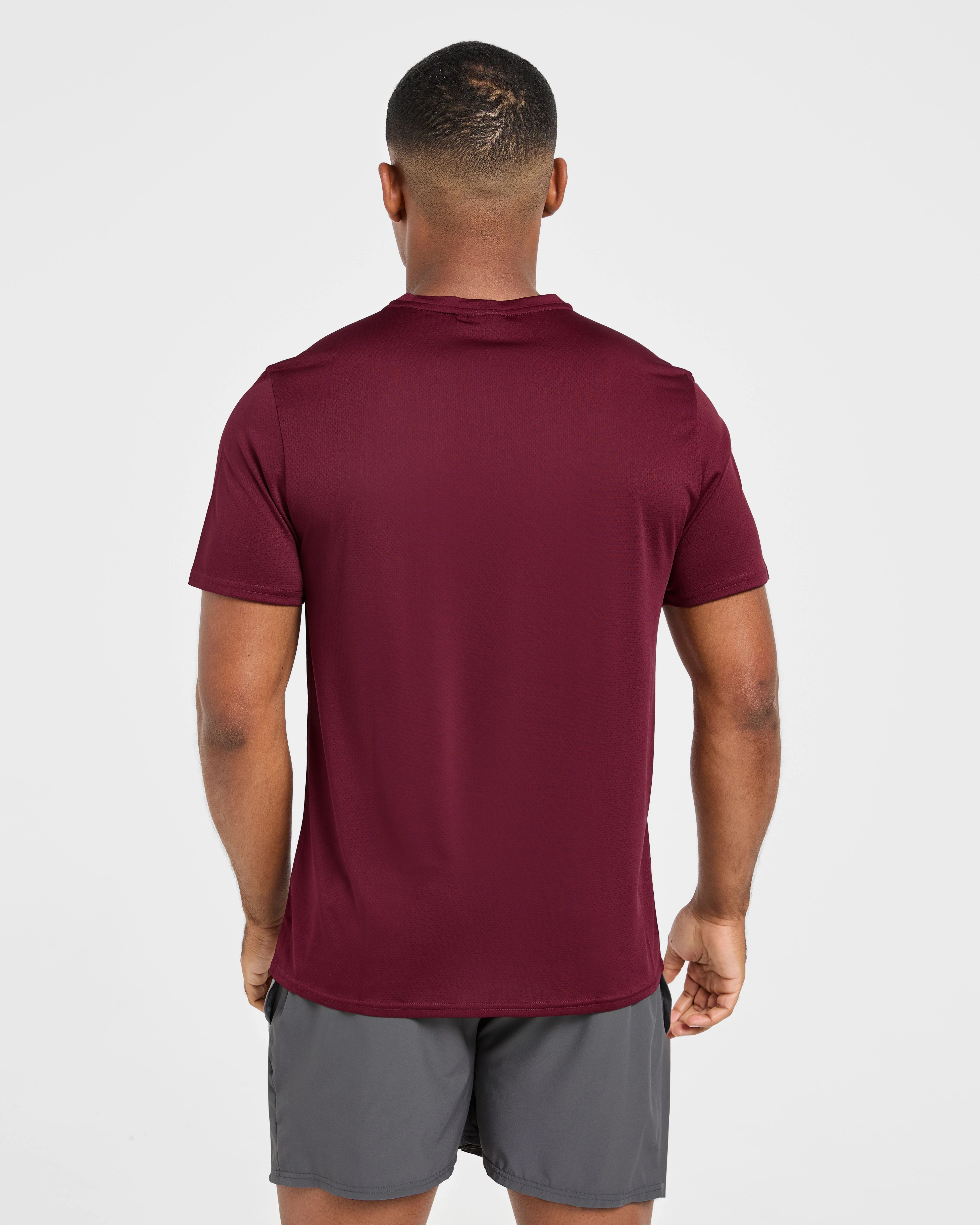 Origin T Shirt - Merlot Red - Image 2