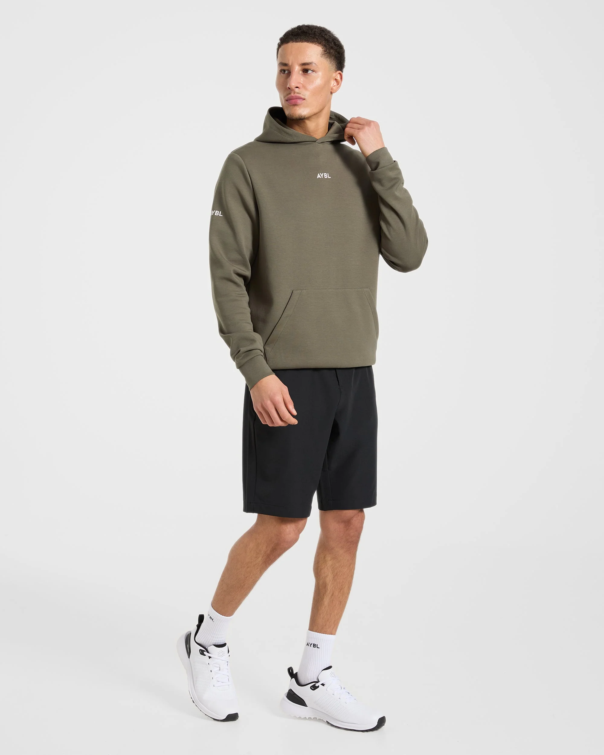 Performance Hoodie - Muted Olive - Image 8
