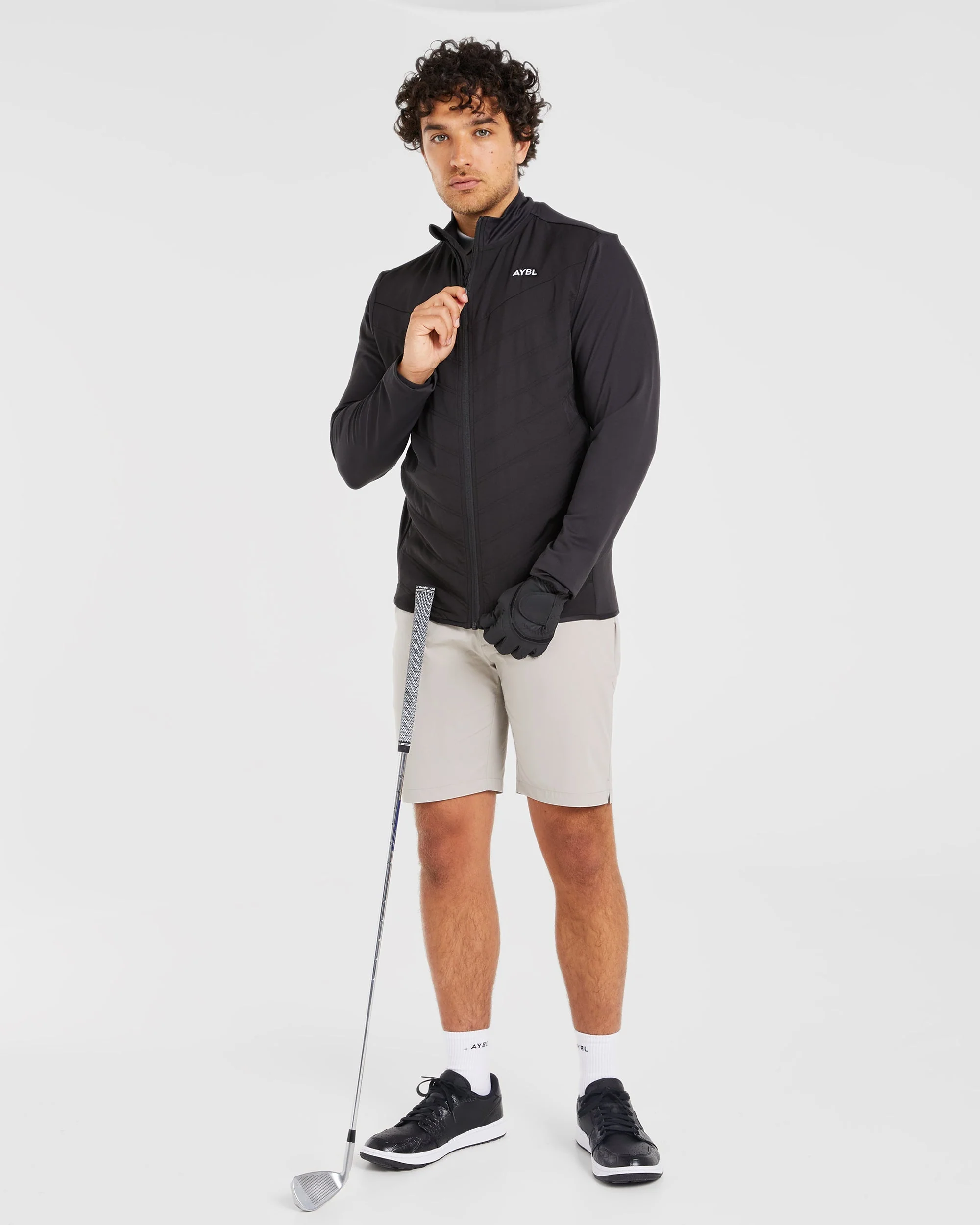 Performance Hybrid Jacket - Black - Image 8