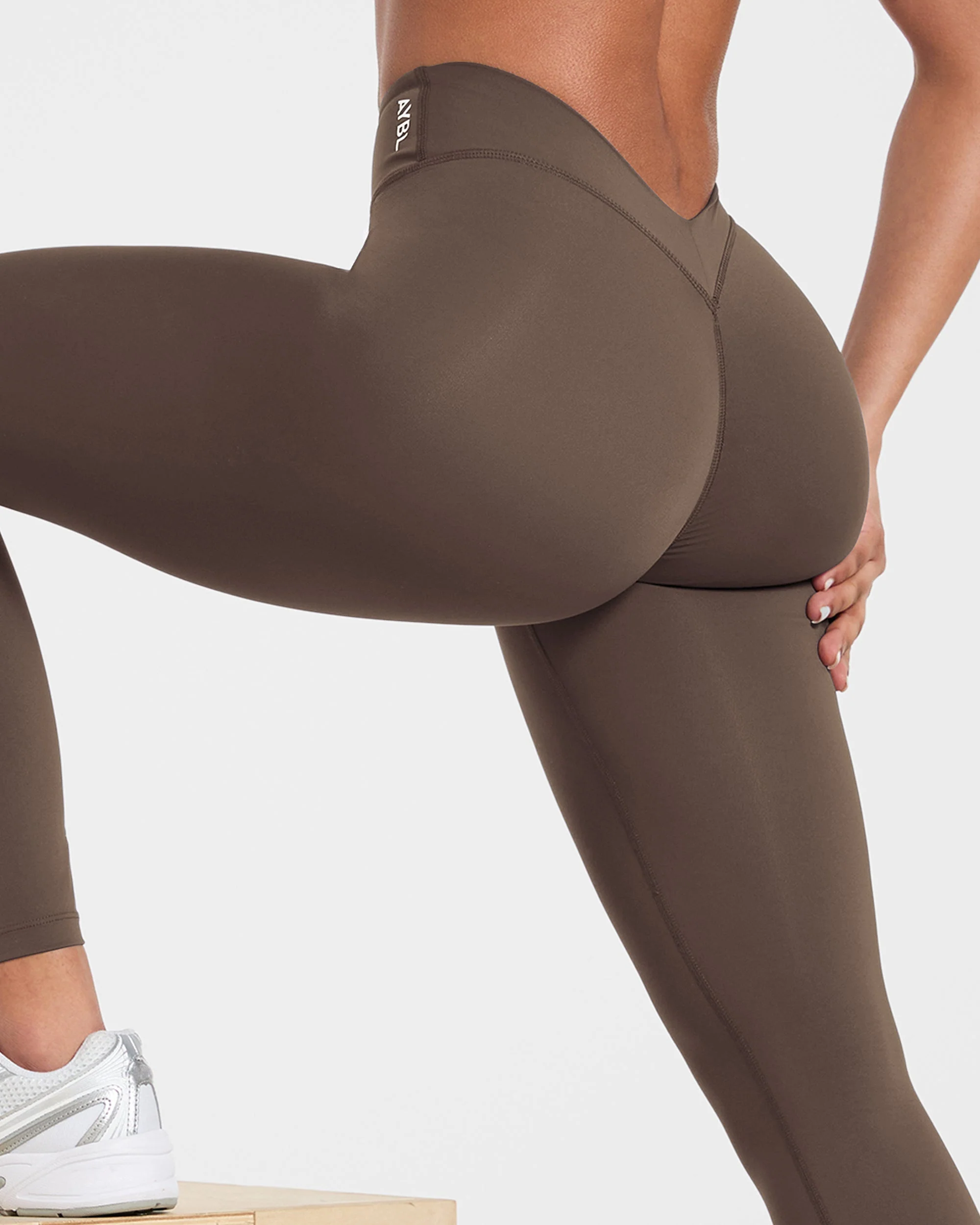 Physique Leggings - Brown - Image 8