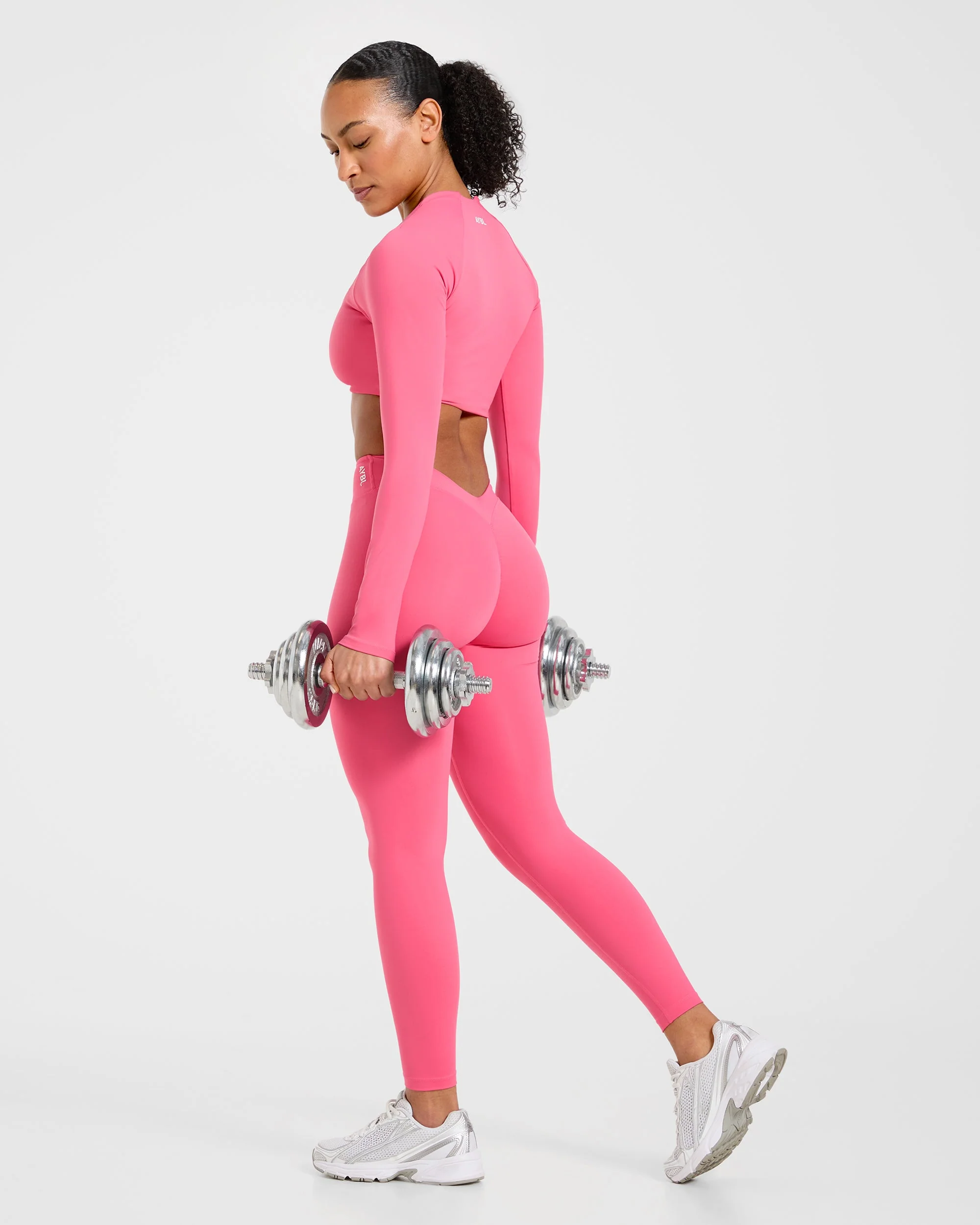 Physique Leggings - Roseberry Pink - Image 8