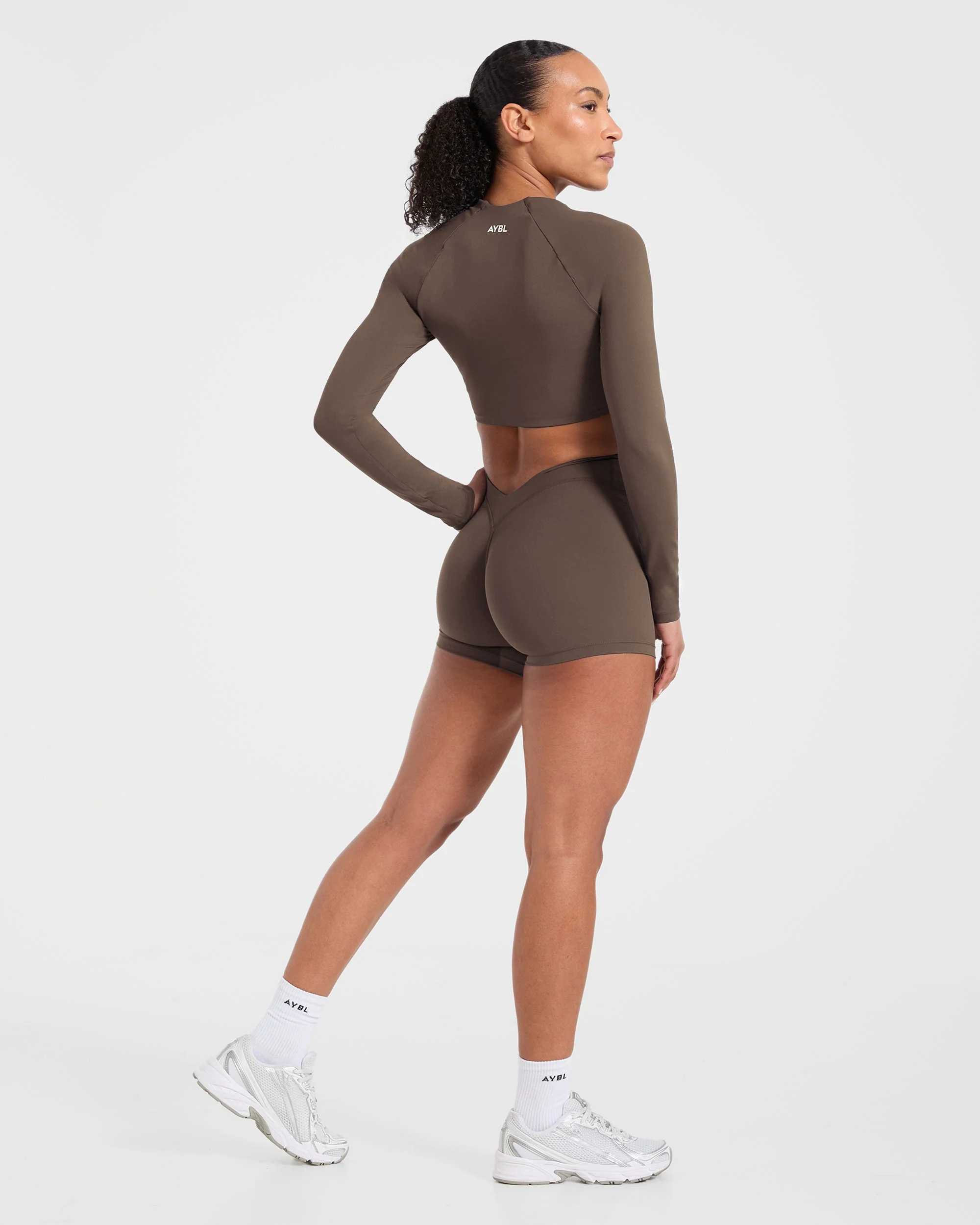 Physique Shorts - Brown - Image 4