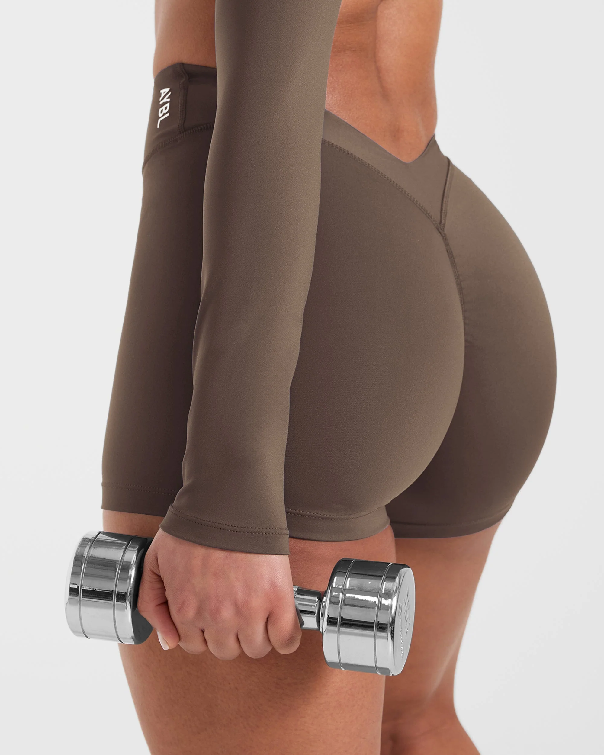 Physique Shorts - Brown - Image 7