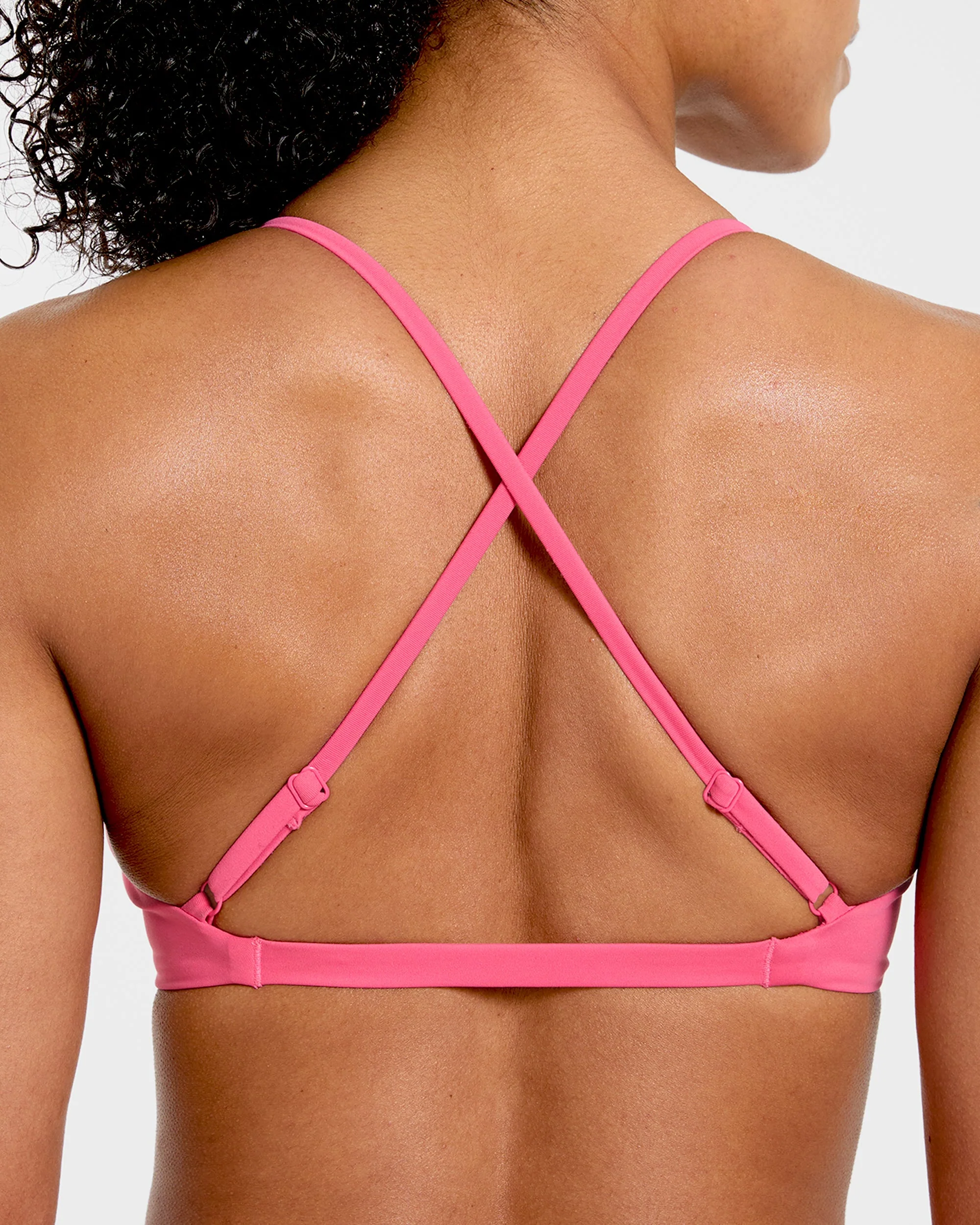 Physique Sports Bra - Roseberry Pink - Image 5