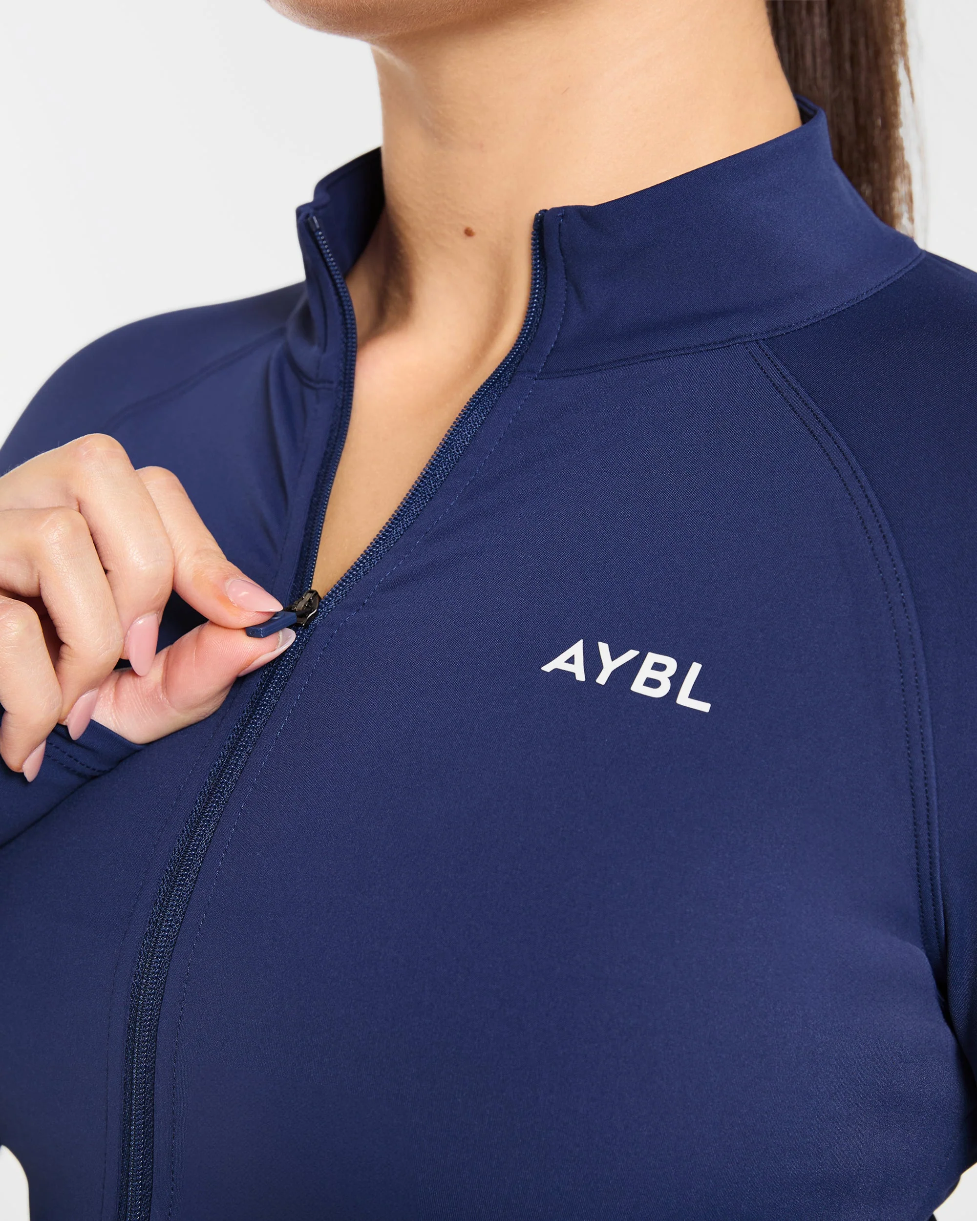 Physique Zip Up Jacket - Midnight Navy - Image 5