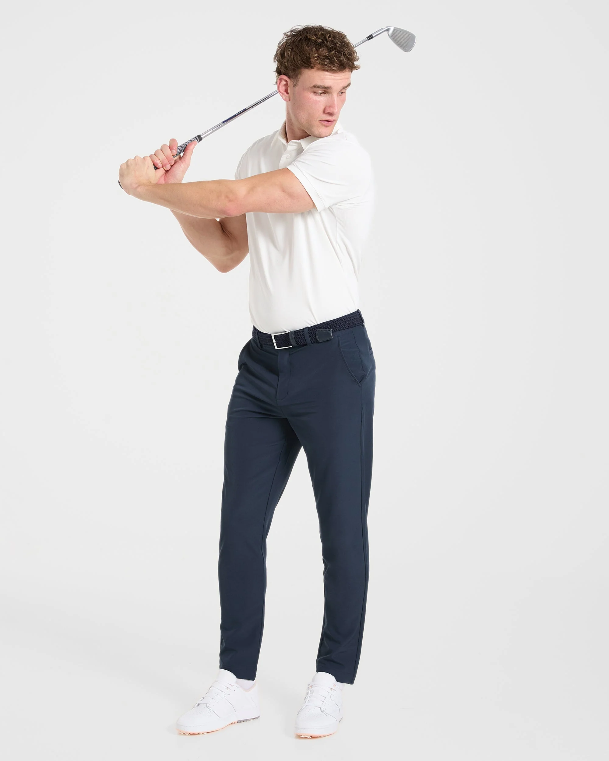 Precision Lightweight Trousers - Navy Blue - Image 7