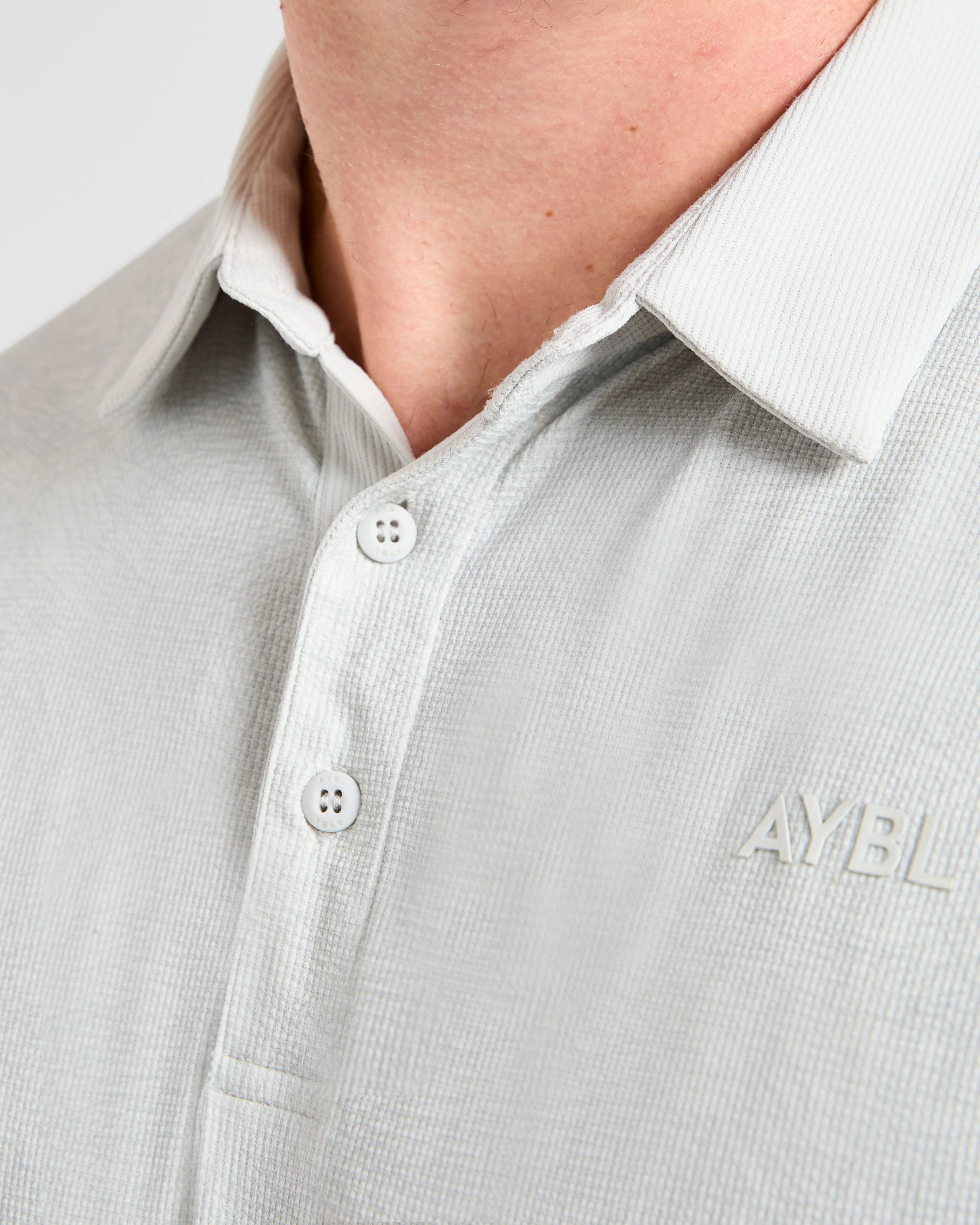 Precision Static Polo - Ice Grey - Image 6