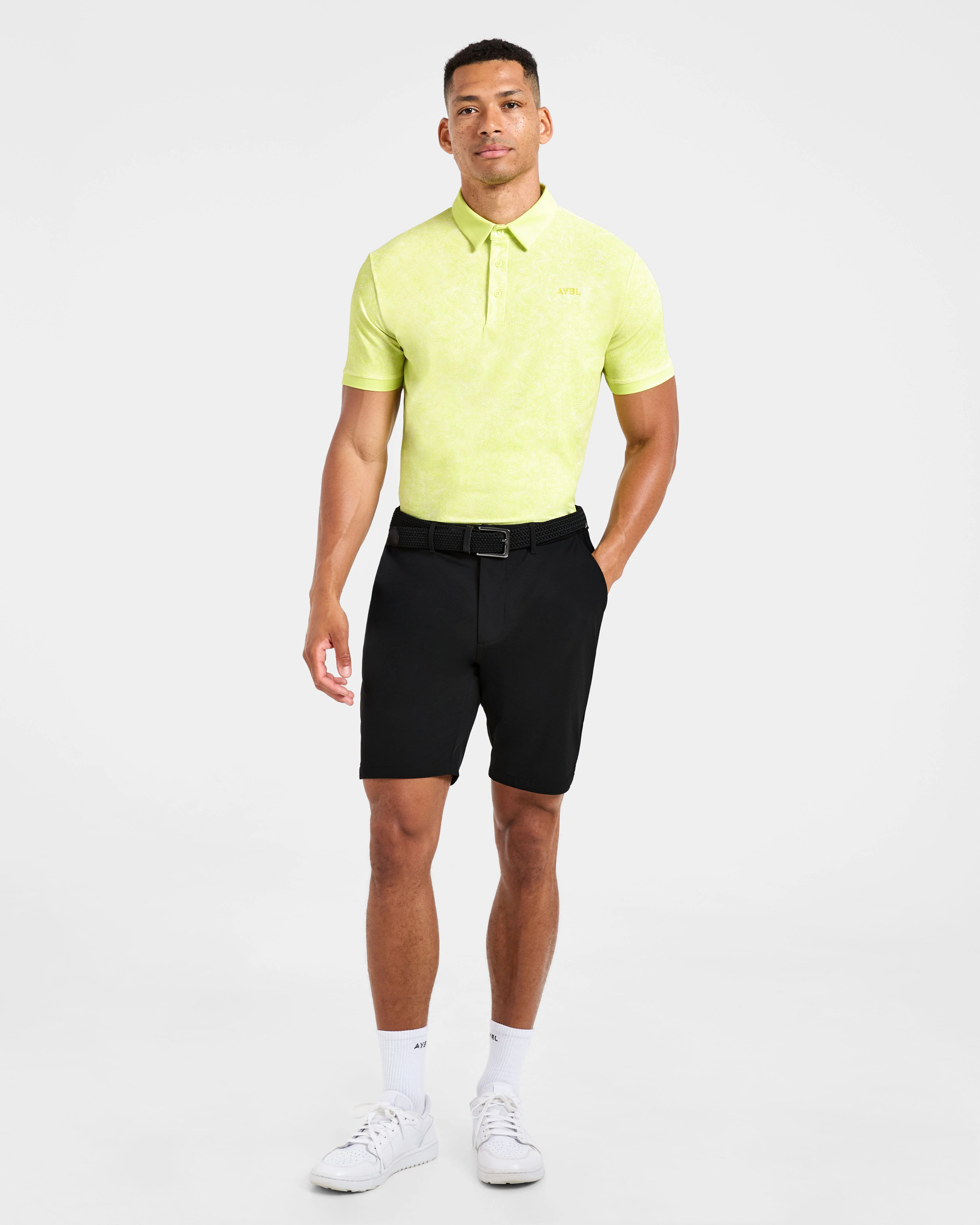 Precision Static Polo - Lime - Image 3