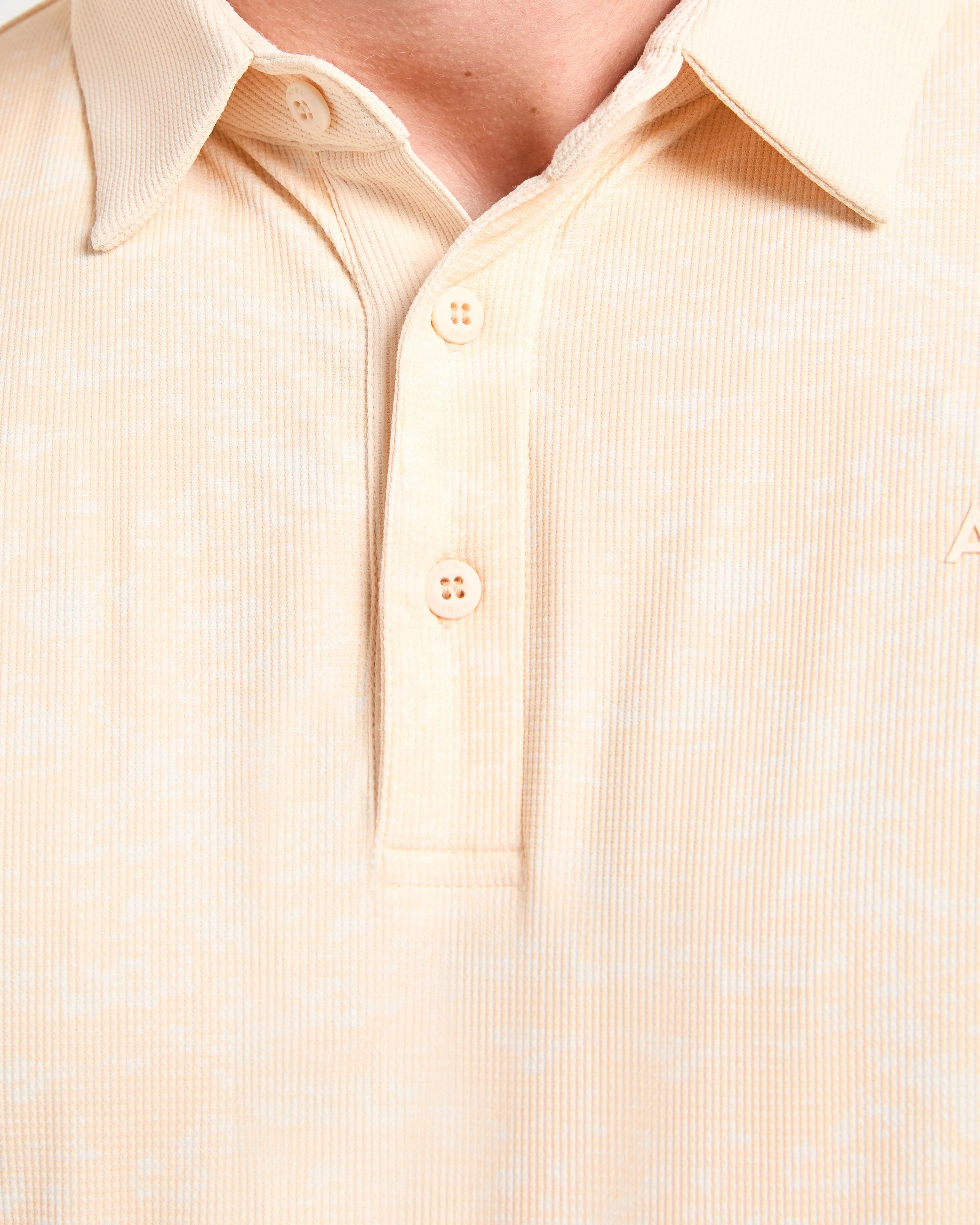 Precision Texture Polo - Peach - Image 6