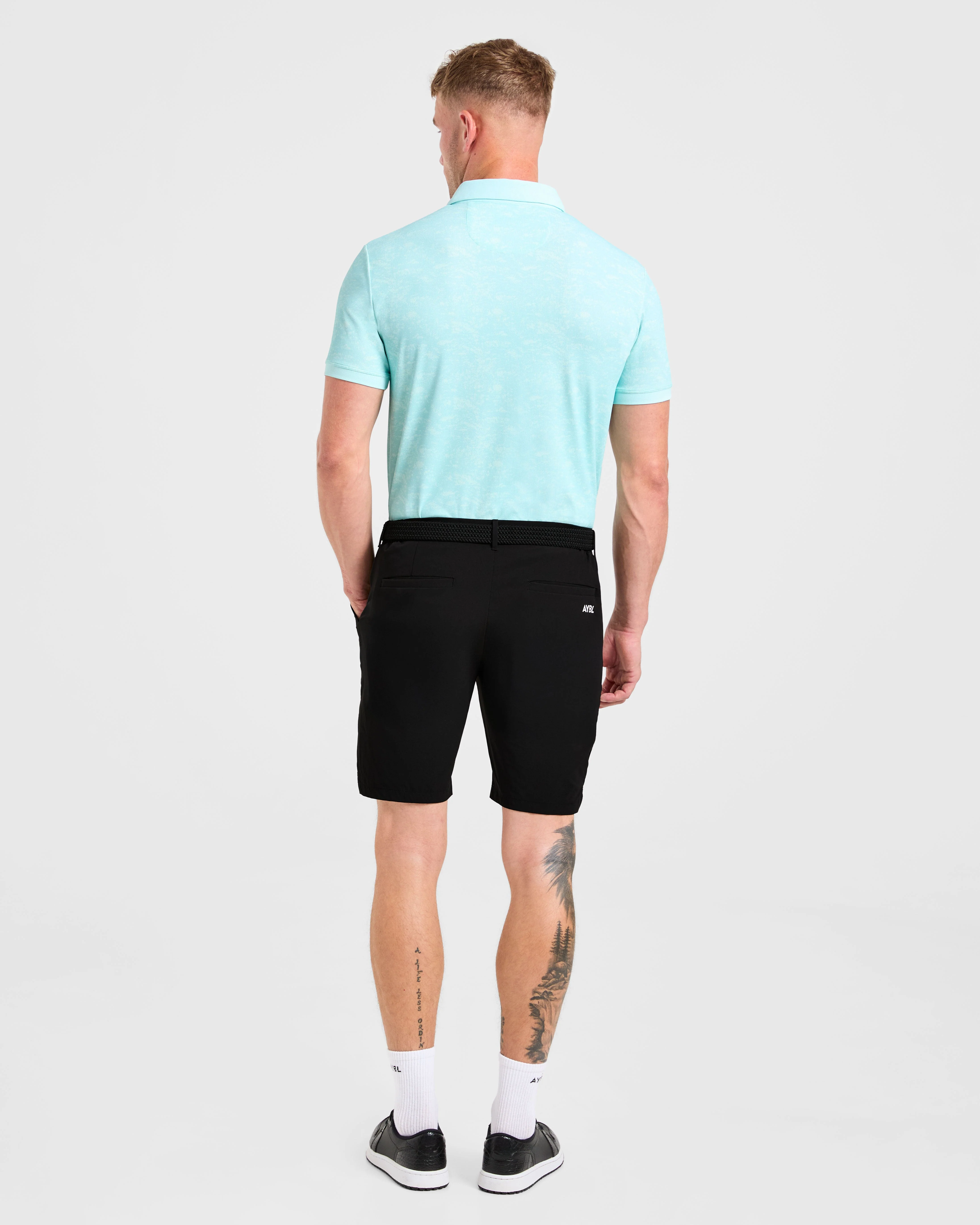 Precision Texture Polo - Summer Blue - Image 4