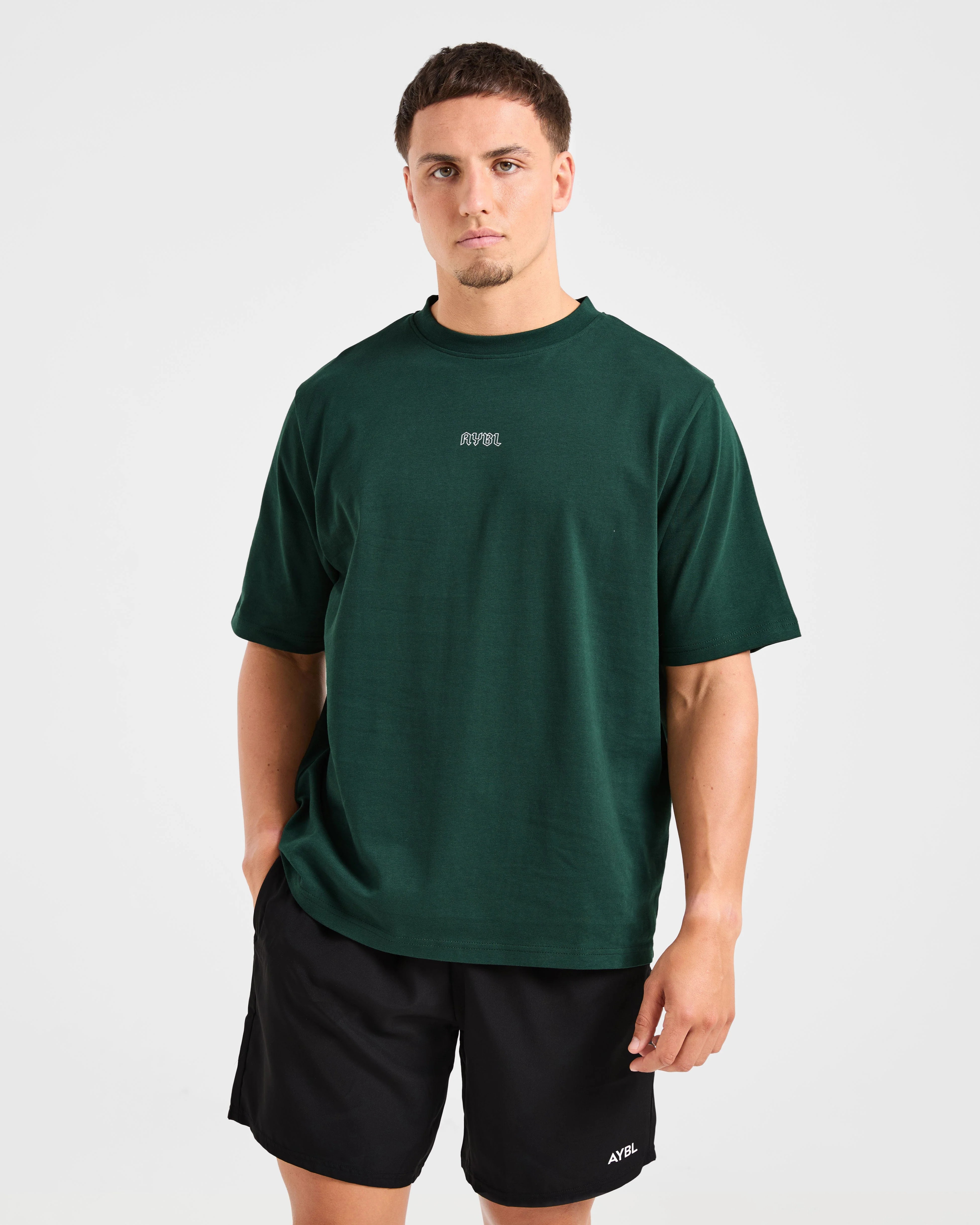 Rebound T Shirt - Forest Green - Image 2
