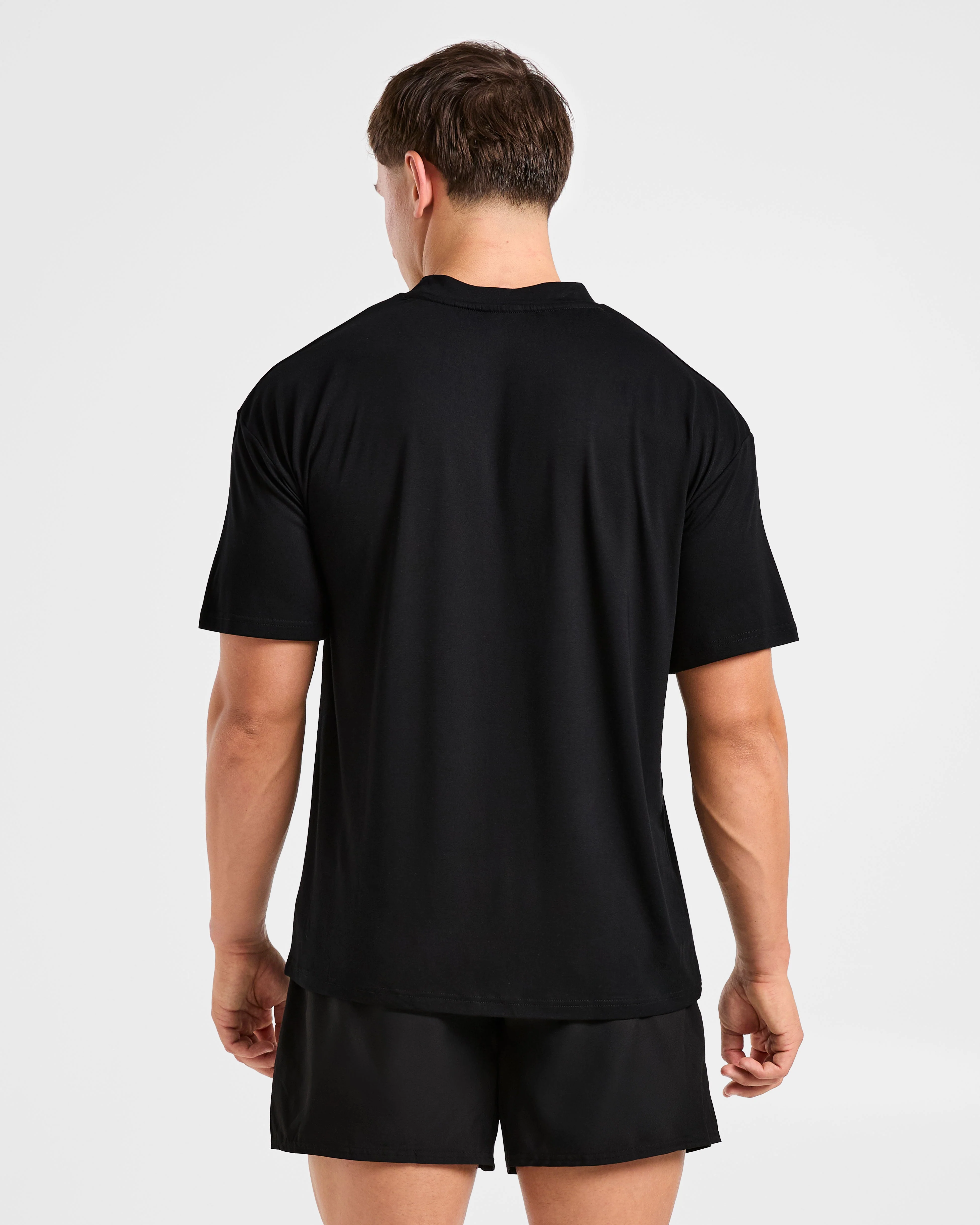 Reinforce Training T Shirt - Black - Image 2