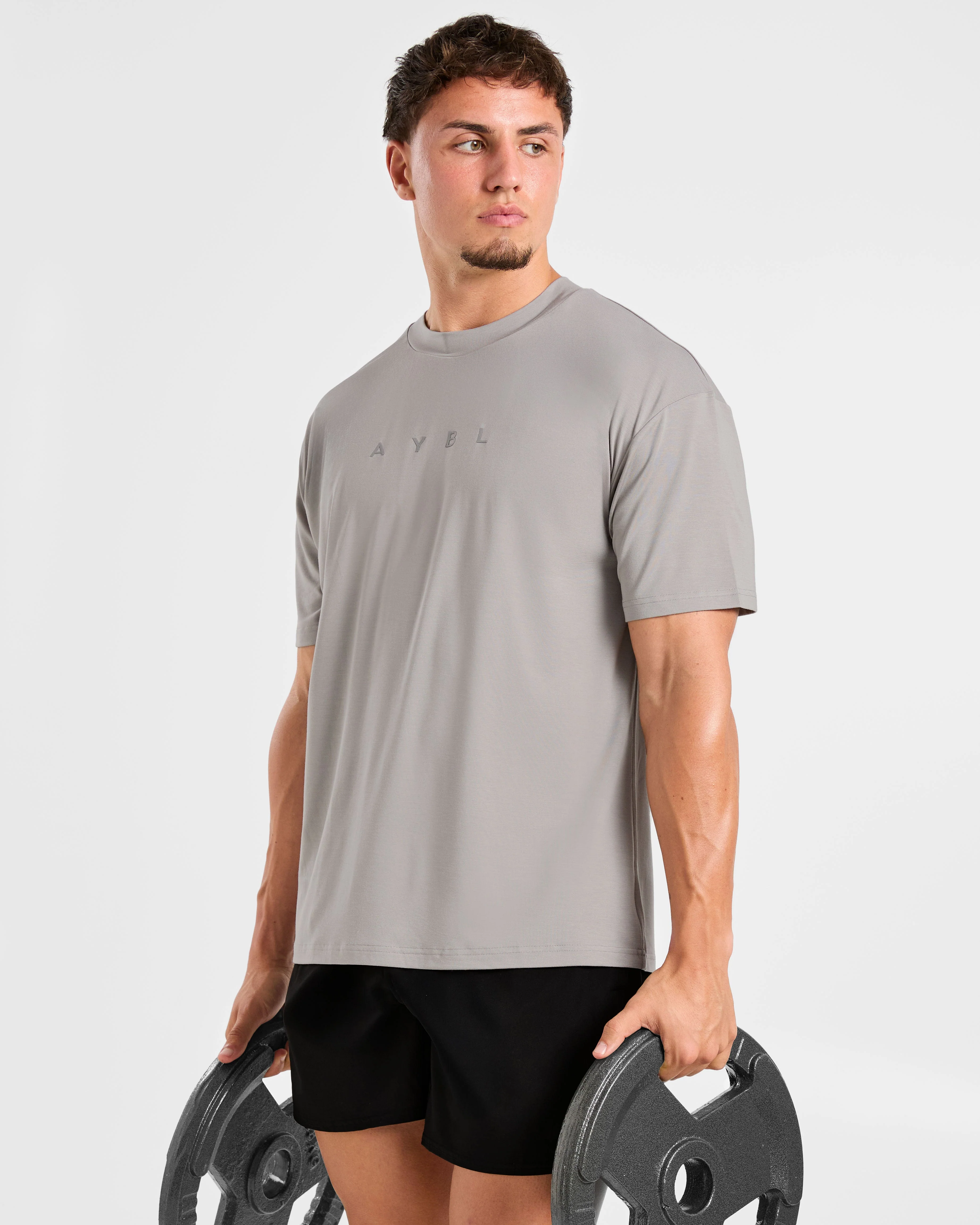 Reinforce Training T Shirt - Clay Grey - Image 7