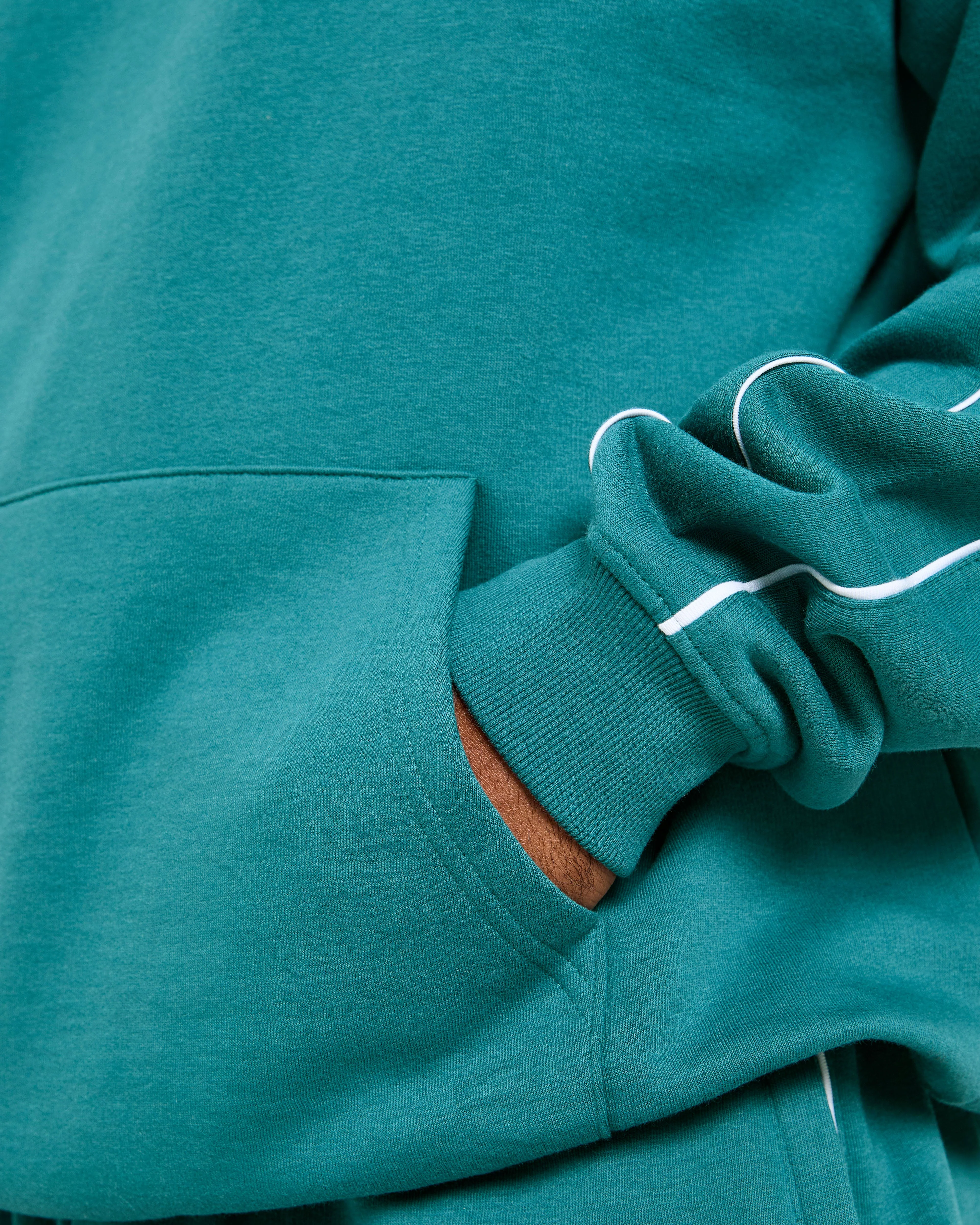 Restore Oversized Hoodie - Deep Teal - Image 6