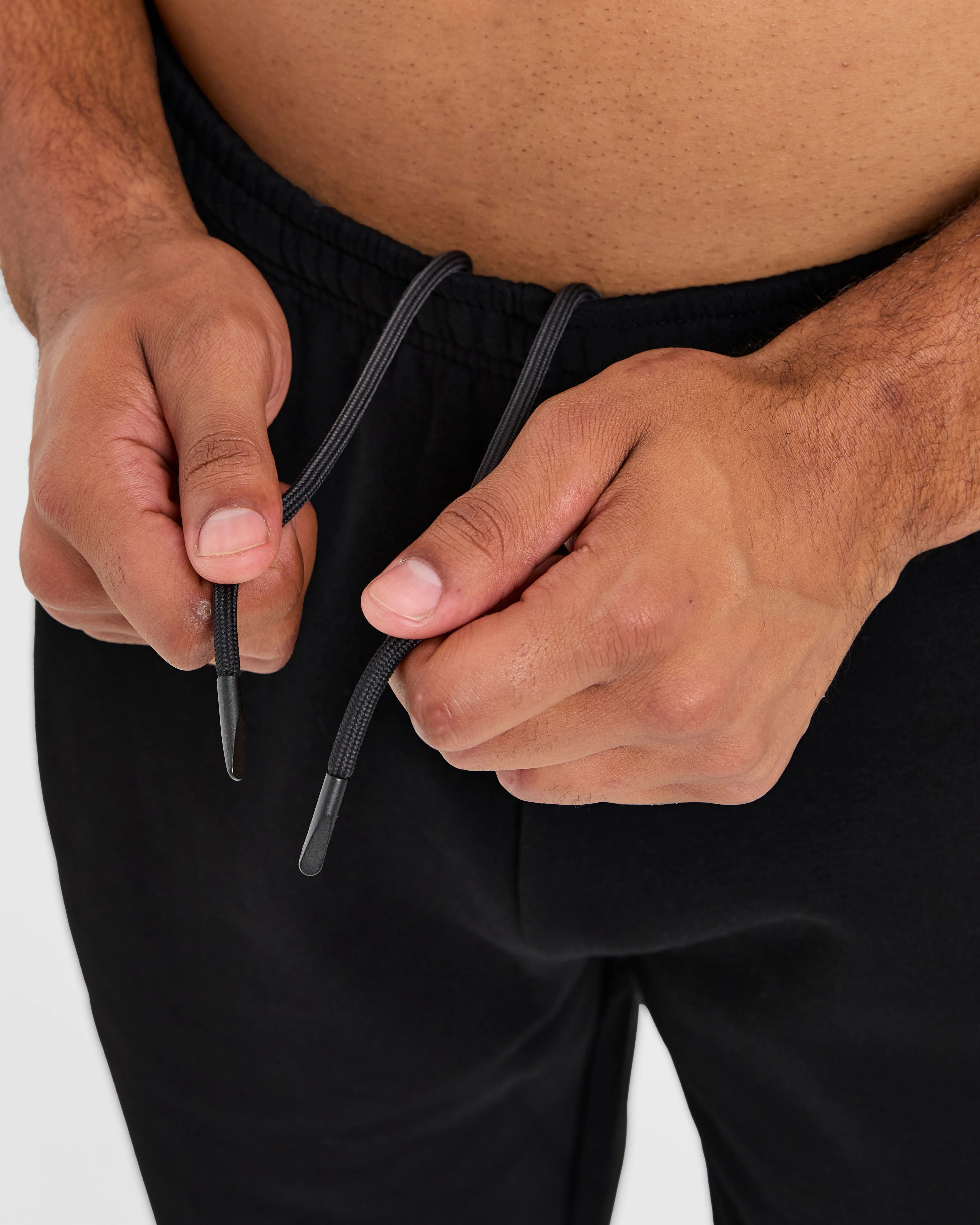 Restore Oversized Straight Leg Joggers - Black - Image 6