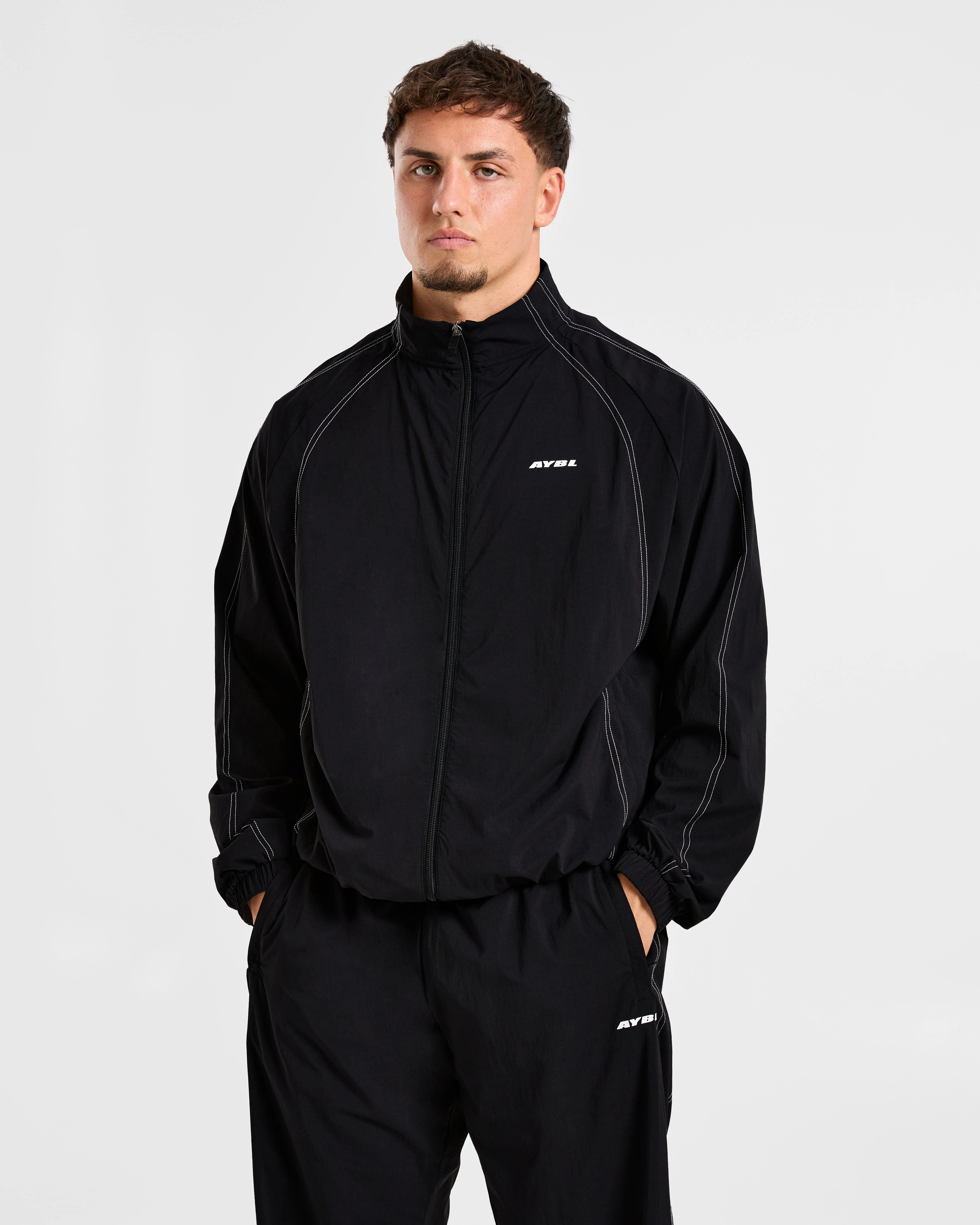 Restore Track Jacket - Black