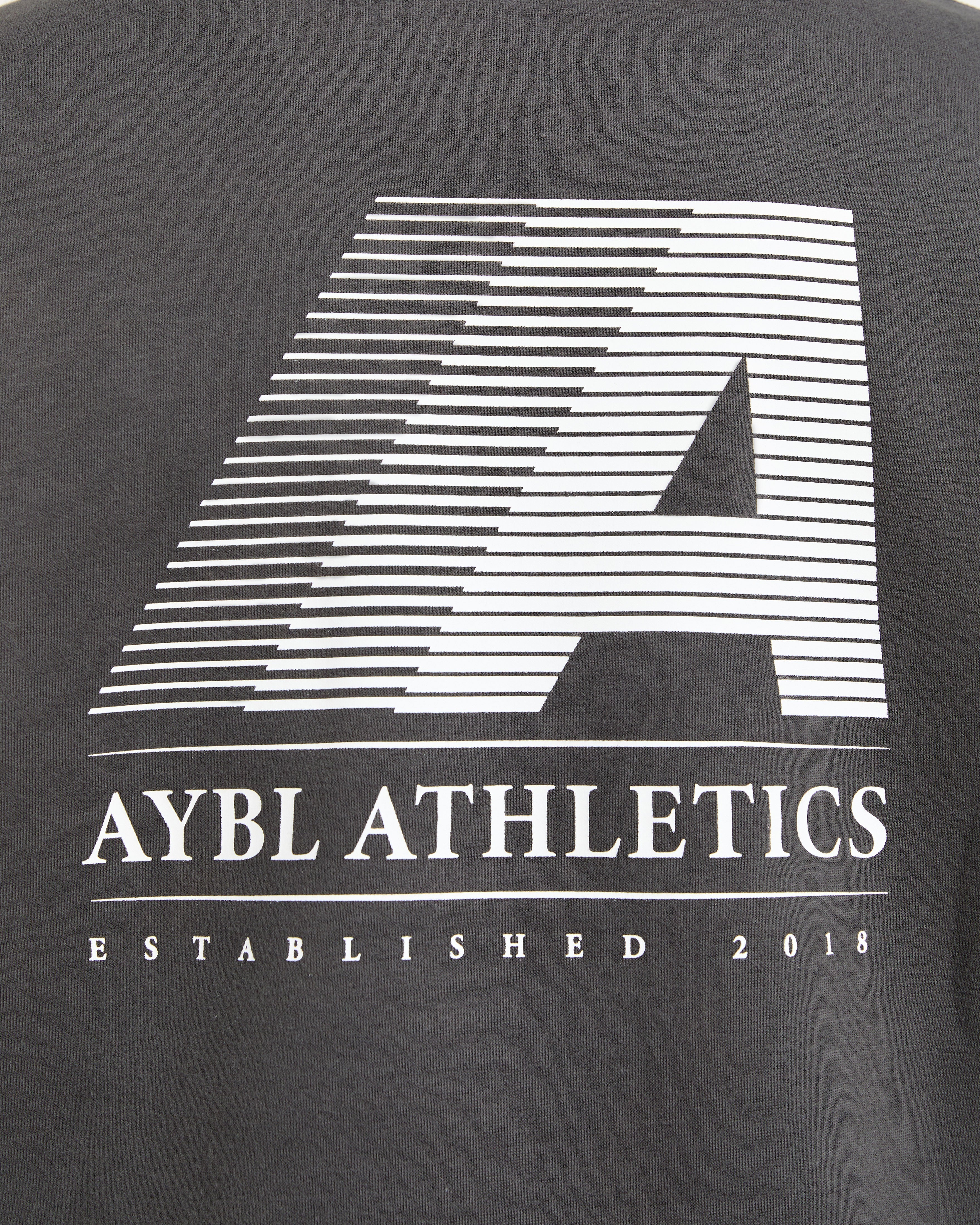 Retro Athletics Oversized 1/4 Zip Pullover - Charcoal - Image 6