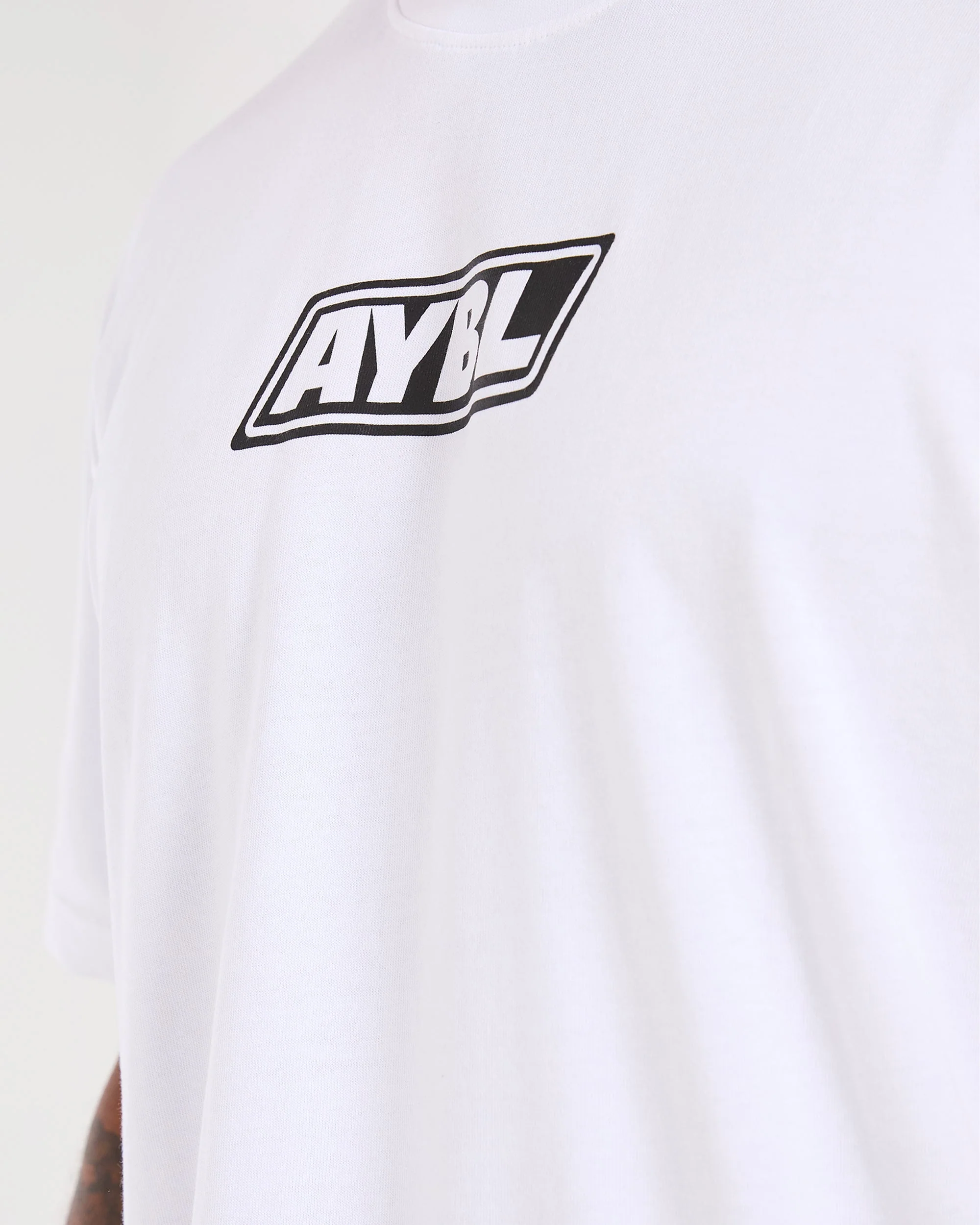 Retro Oversized T Shirt - White - Image 5