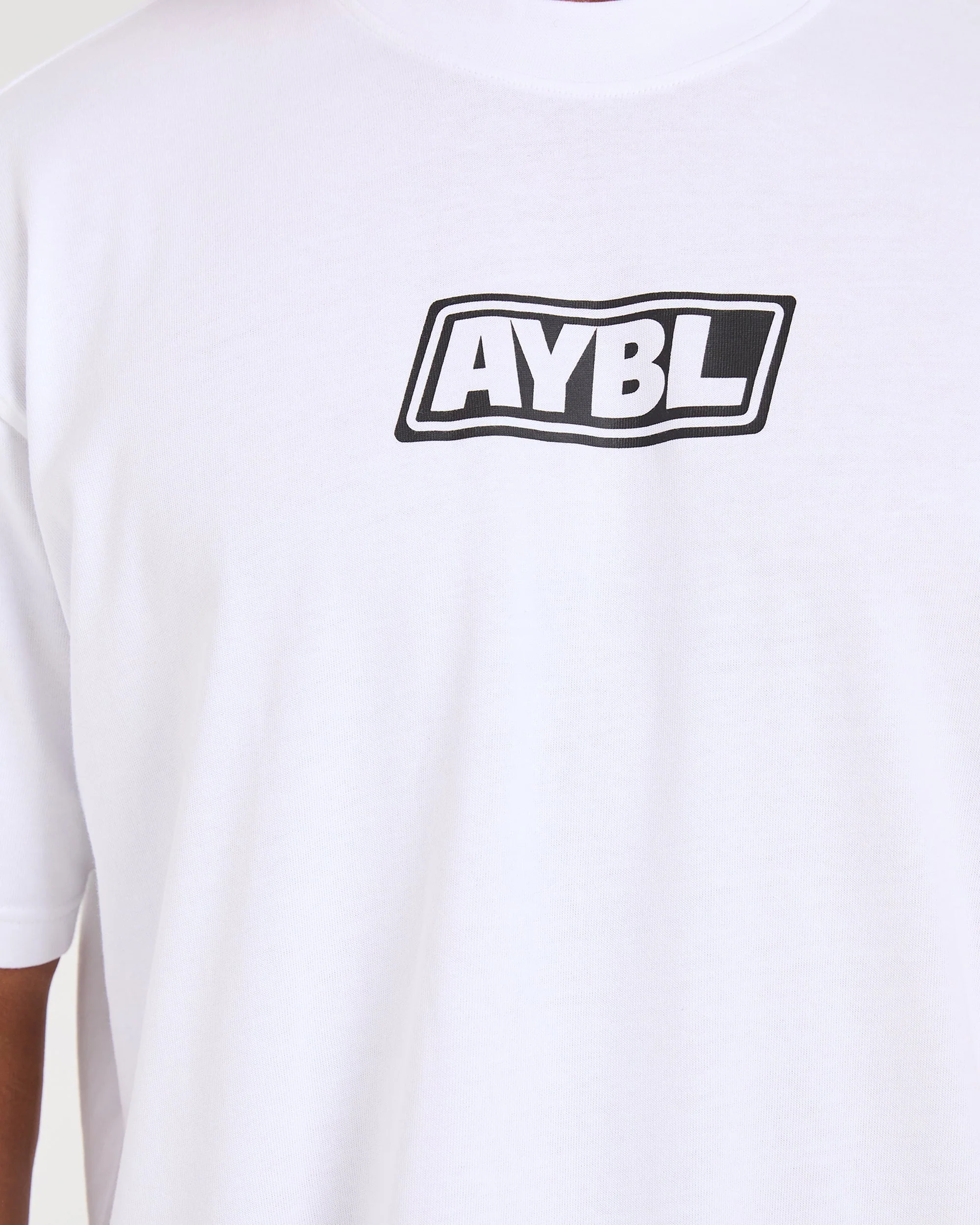 Retro Oversized T Shirt - White - Image 6