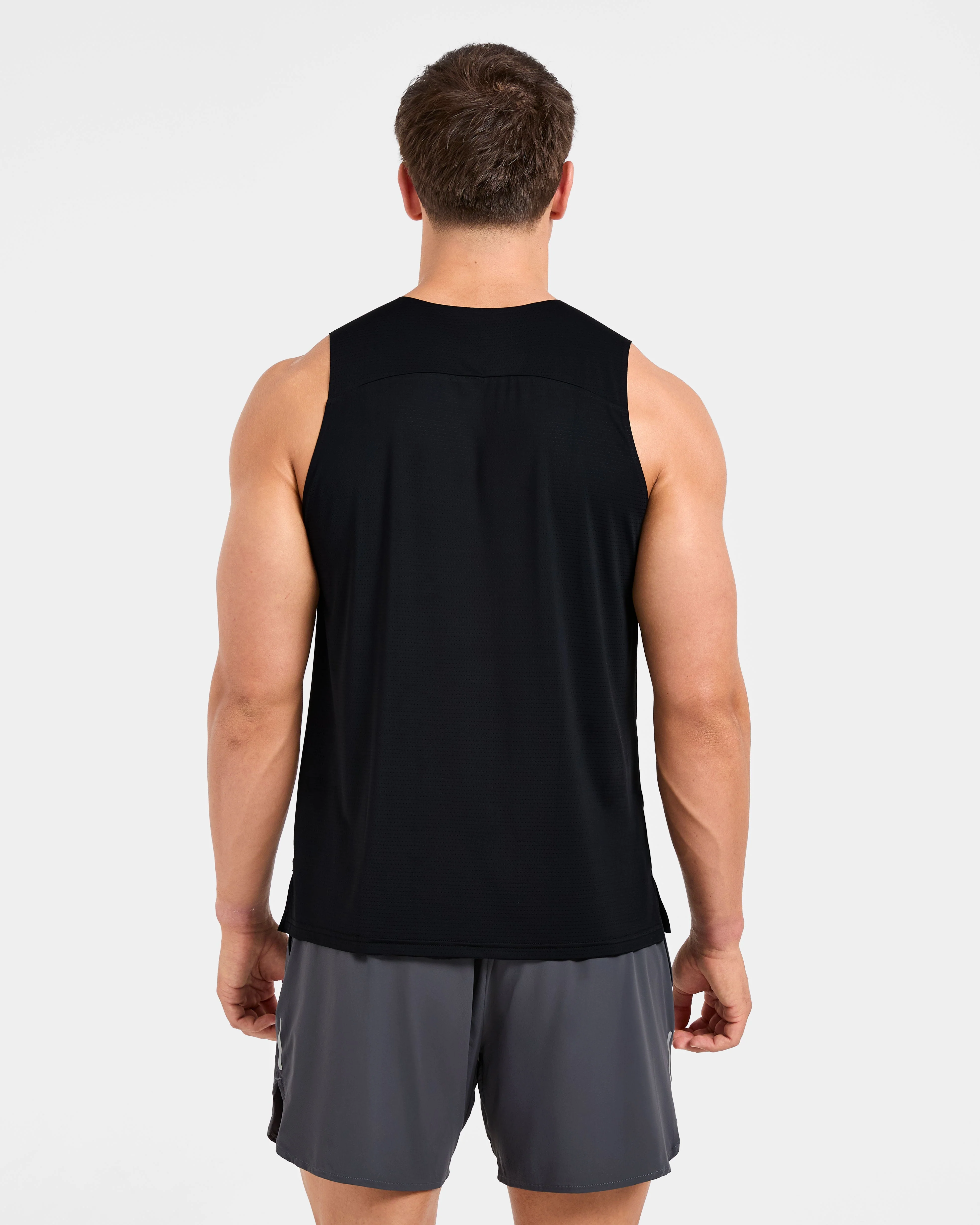 Run Loose Tank - Black - Image 2