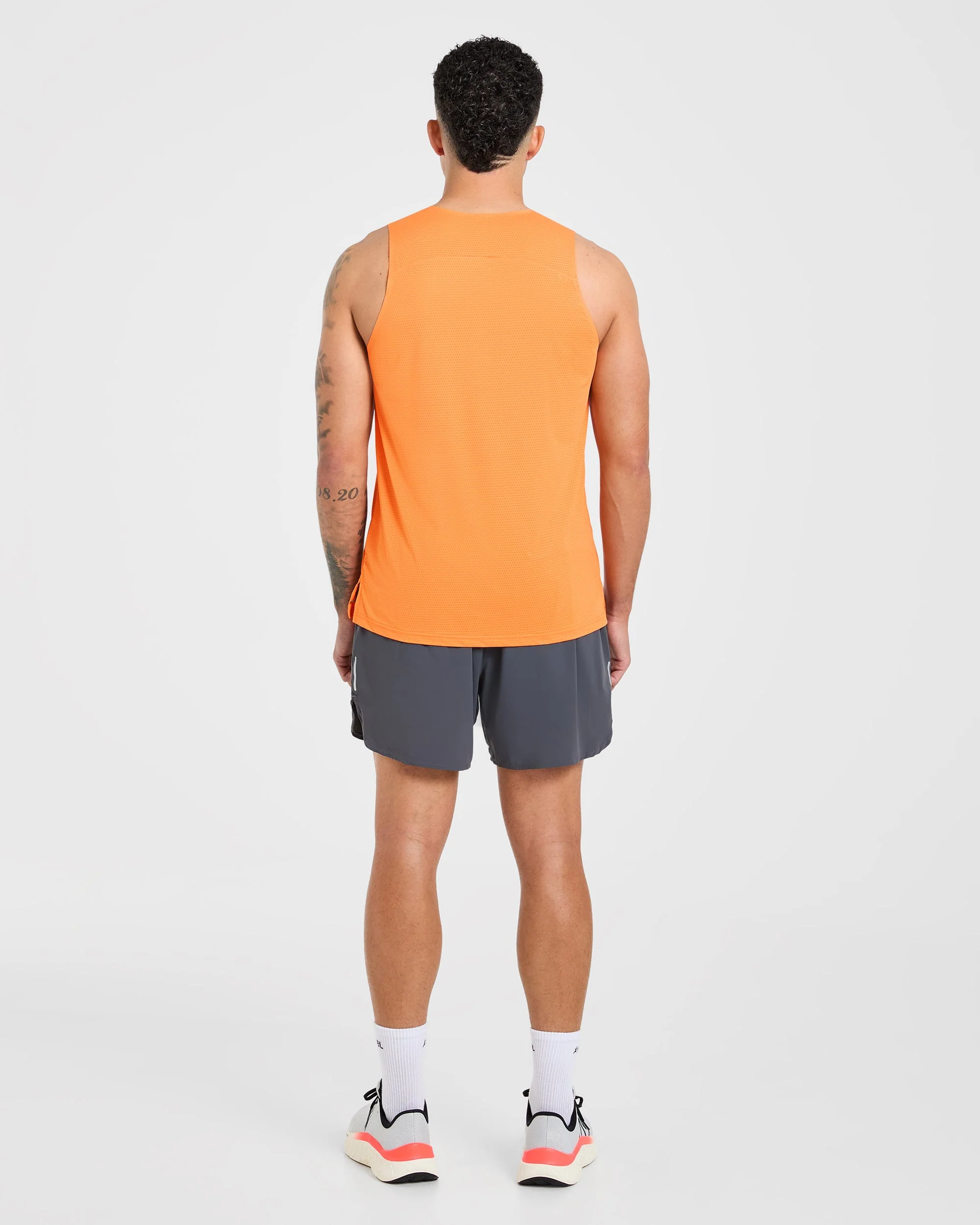Run Loose Tank - Bright Orange - Image 4