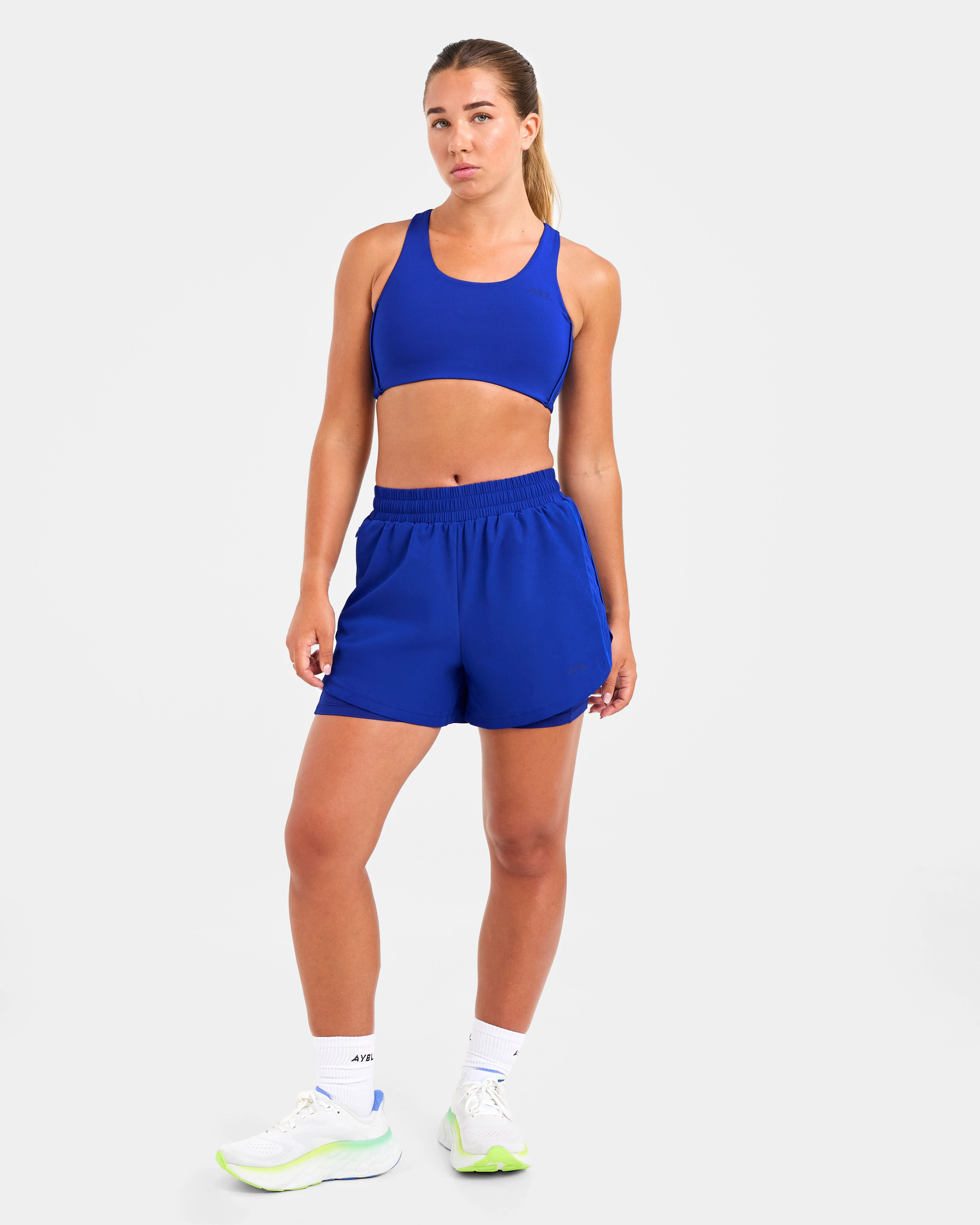Run 2 in 1 Shorts - Cobalt - Image 3