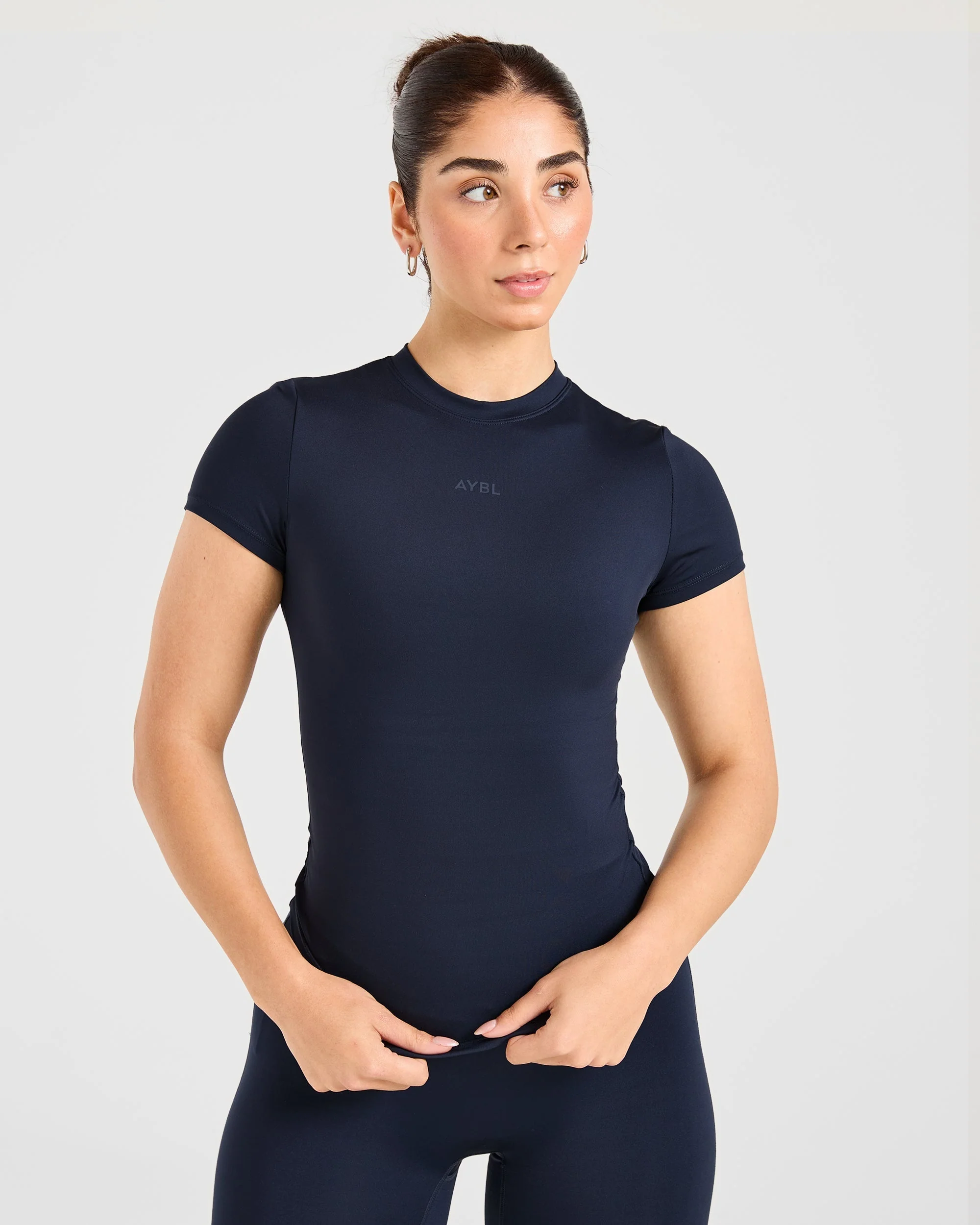 Sculpt T Shirt - Deep Navy - Image 7
