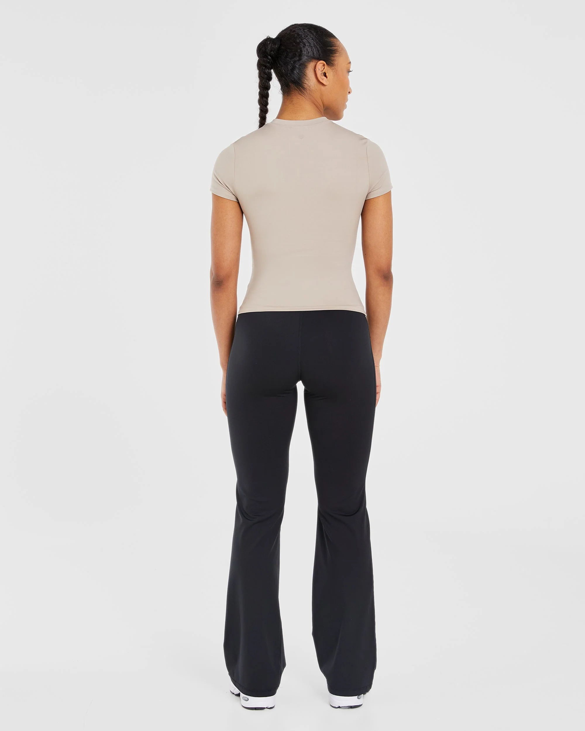 Sculpt T Shirt - Latte - Image 4