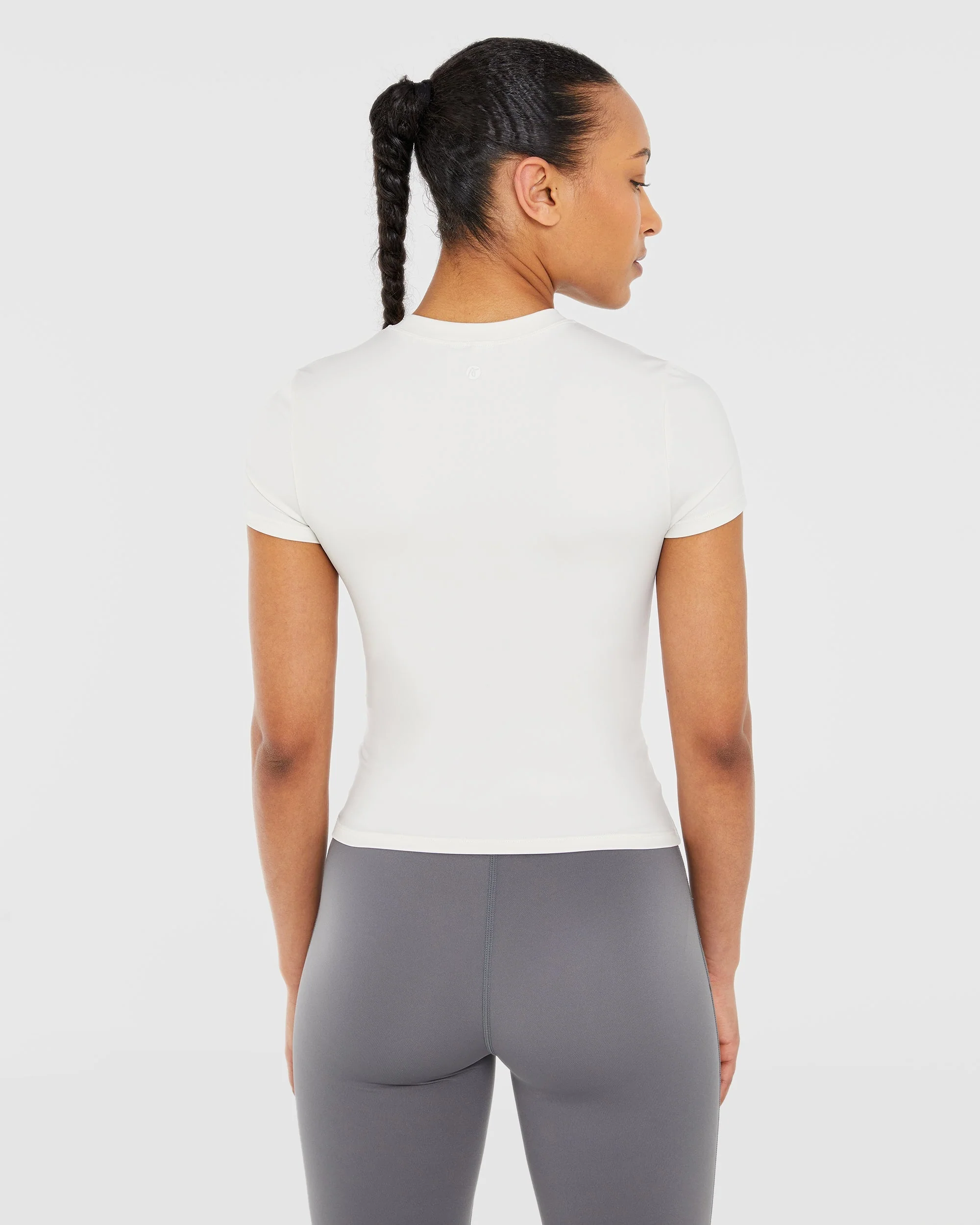 Sculpt T Shirt - Marshmallow - Image 2