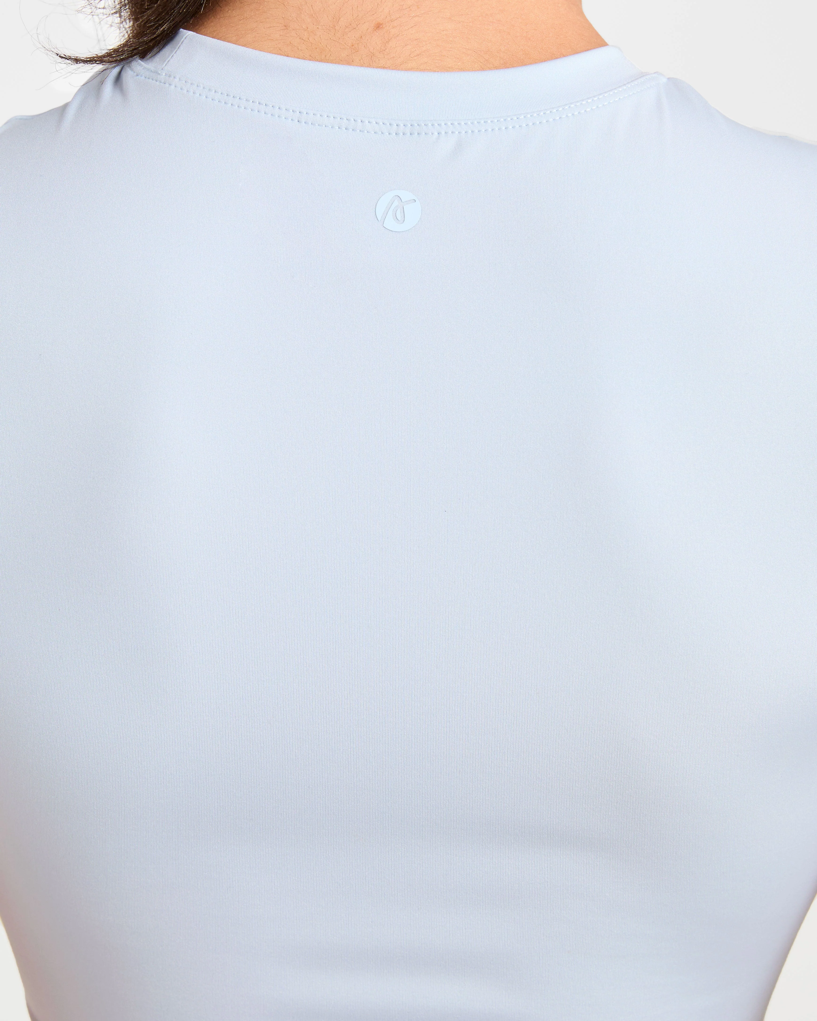 Sculpt T Shirt - Pastel Blue - Image 6