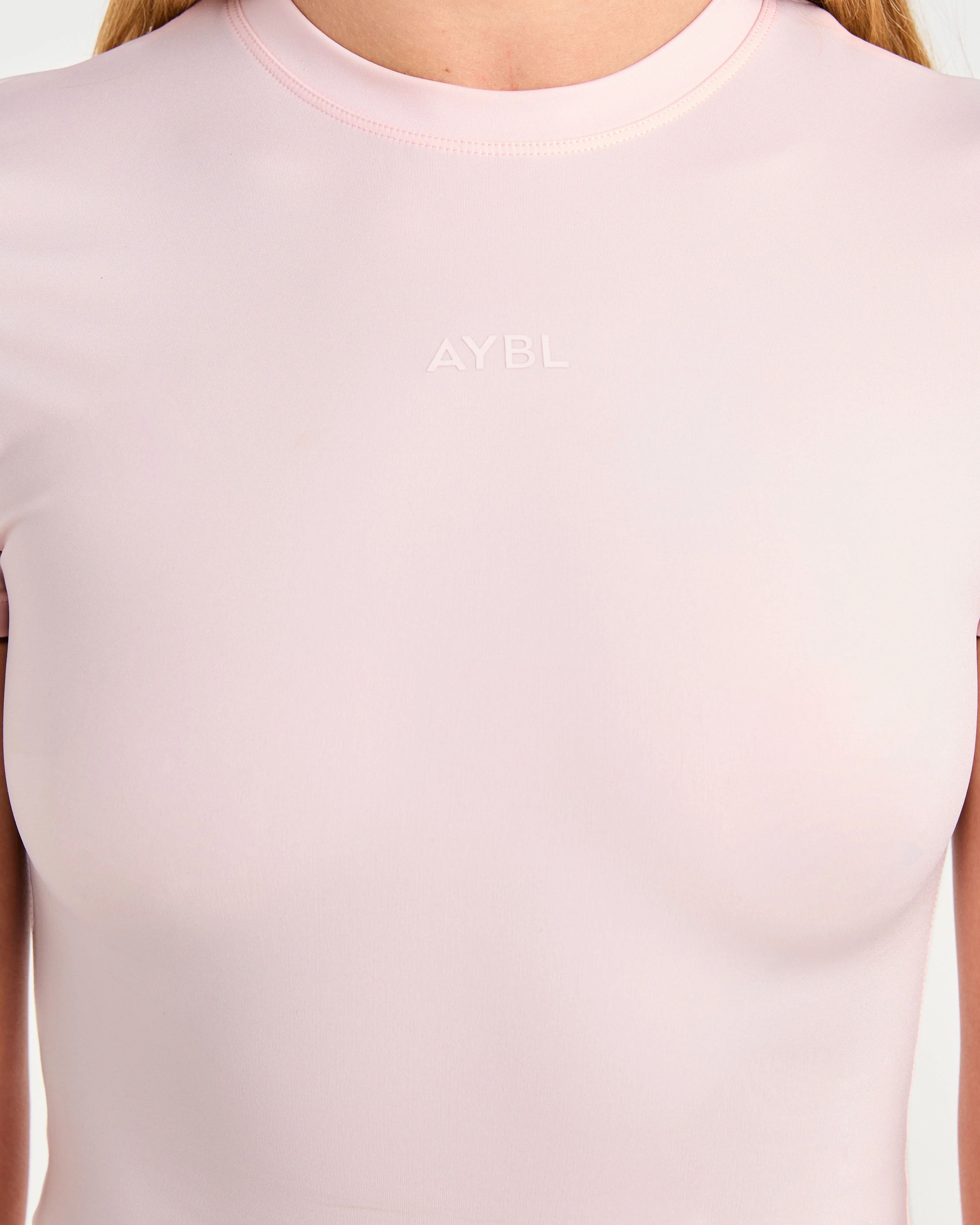 Sculpt T Shirt - Pastel Pink - Image 5