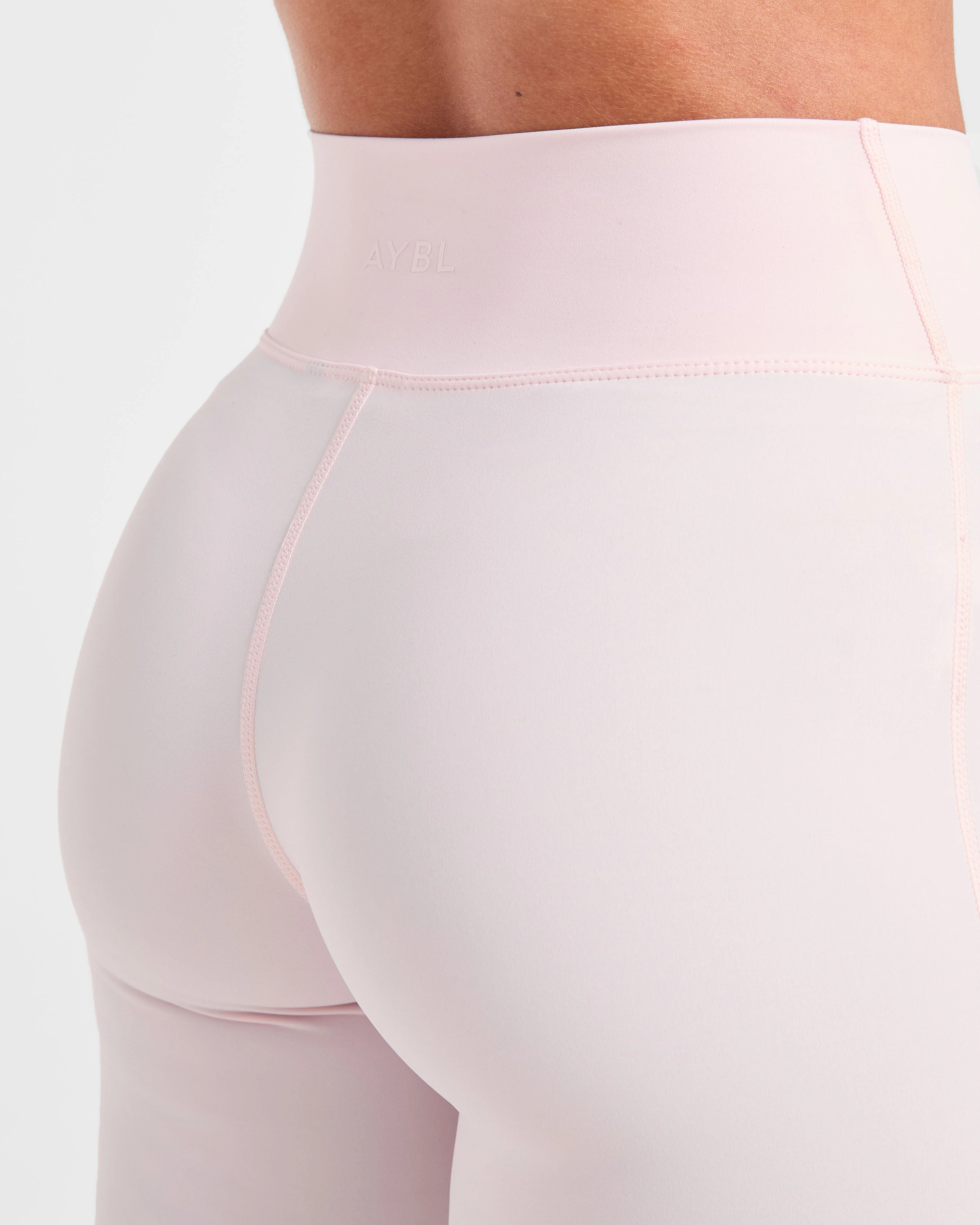 Sculpt Wrap Leggings - Iced Pink - Image 6