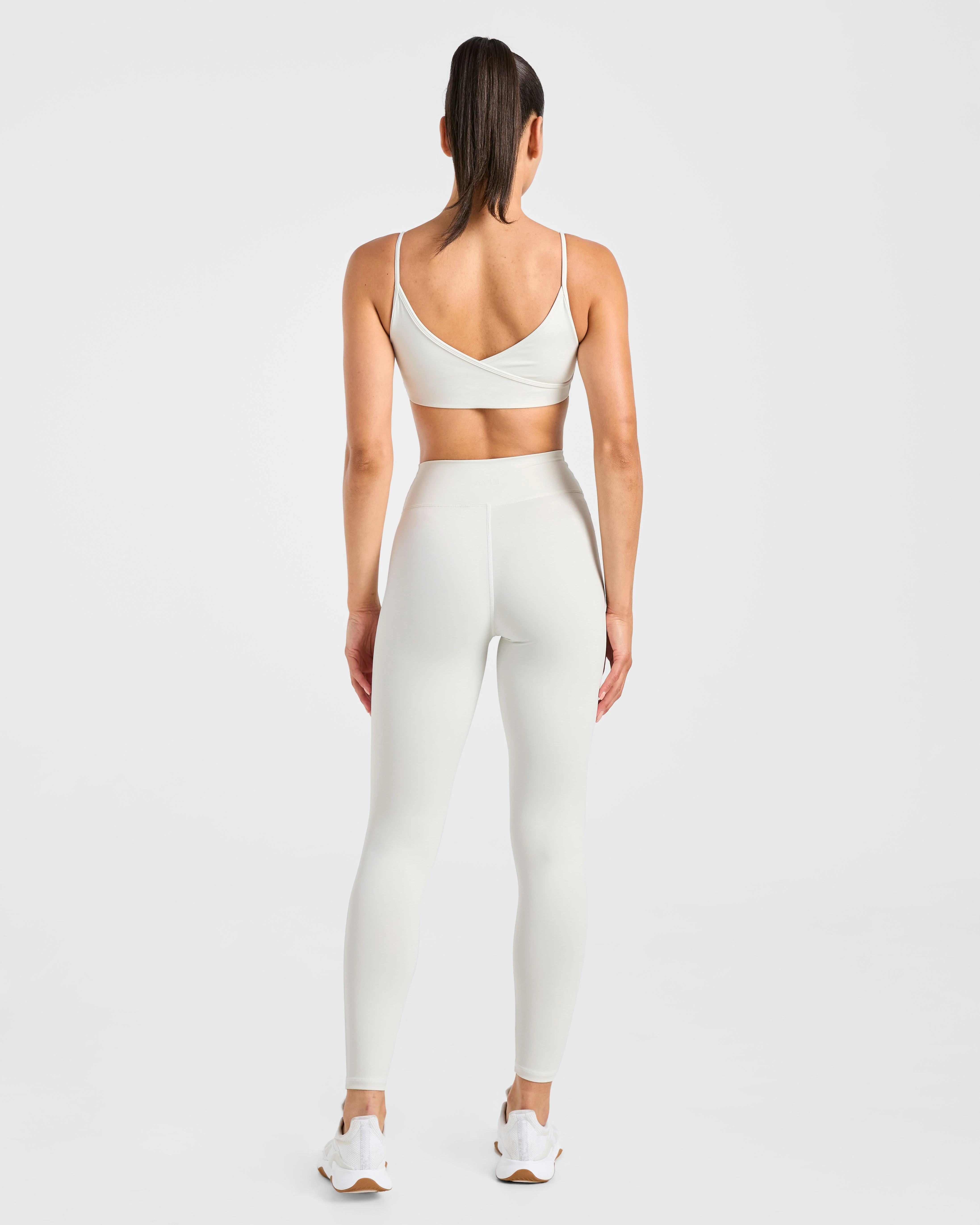 Sculpt Wrap Leggings - Tofu - Image 4