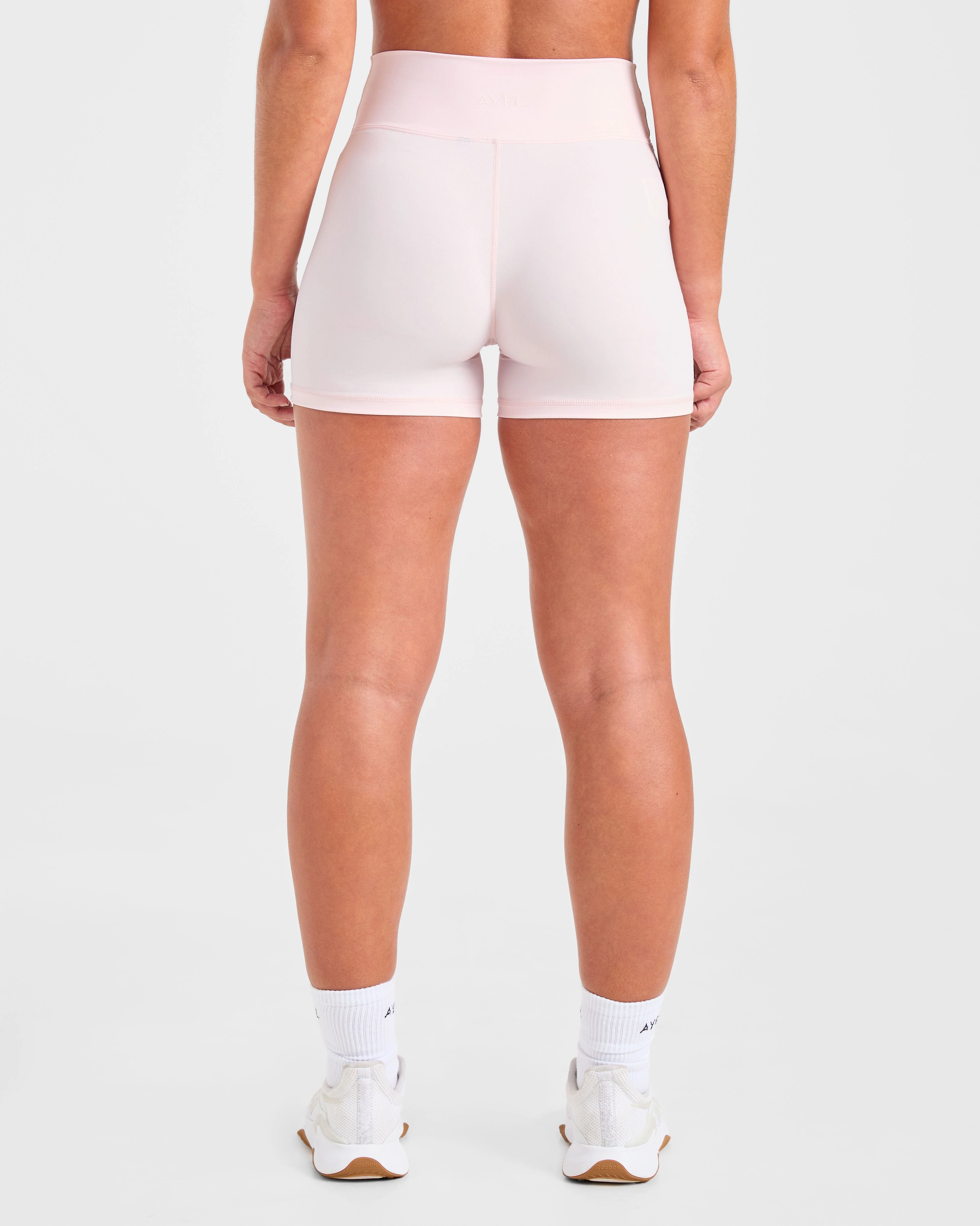 Sculpt Wrap Shorts - Iced Pink - Image 2