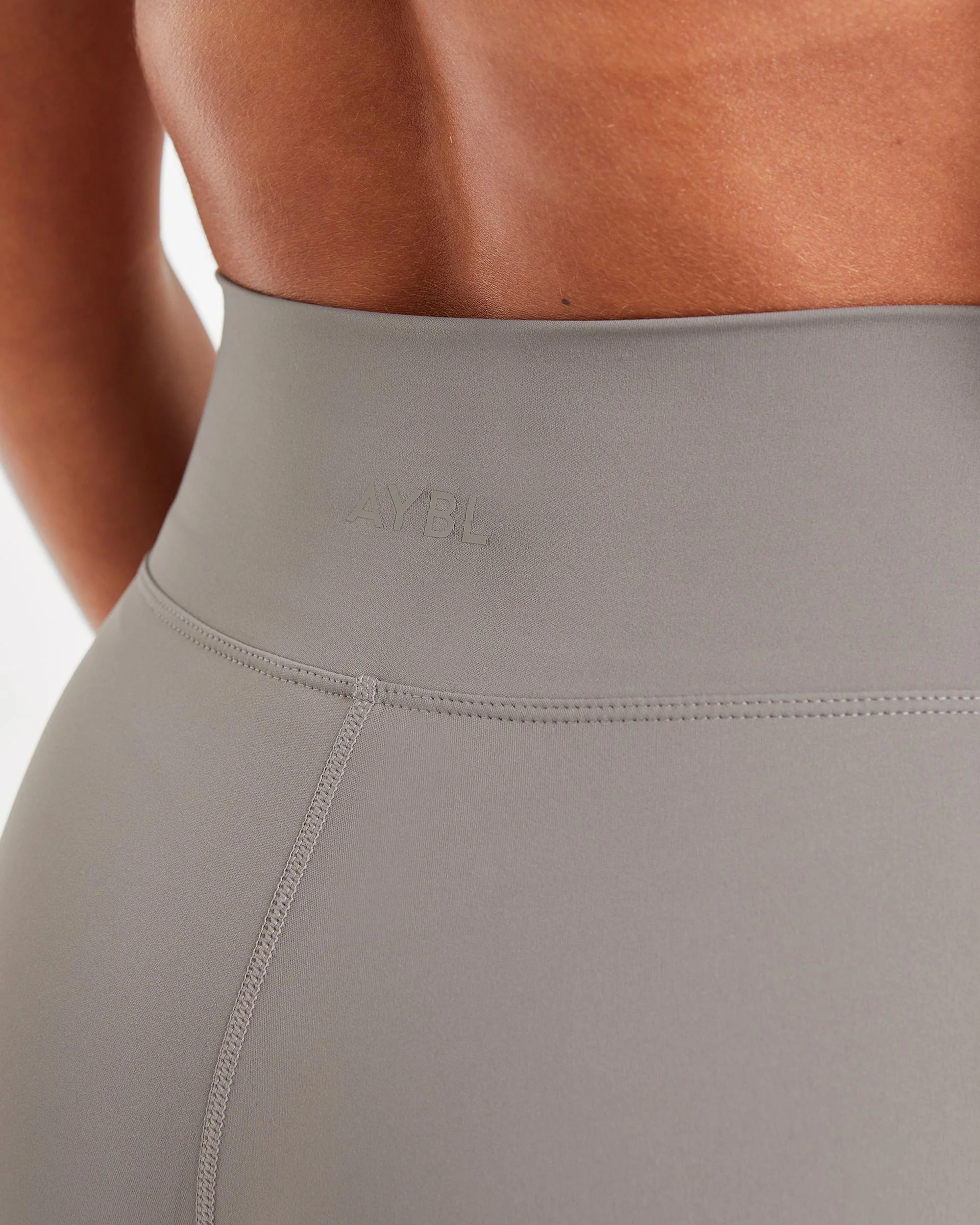 Sculpt Wrap Shorts - Smoke Grey - Image 6