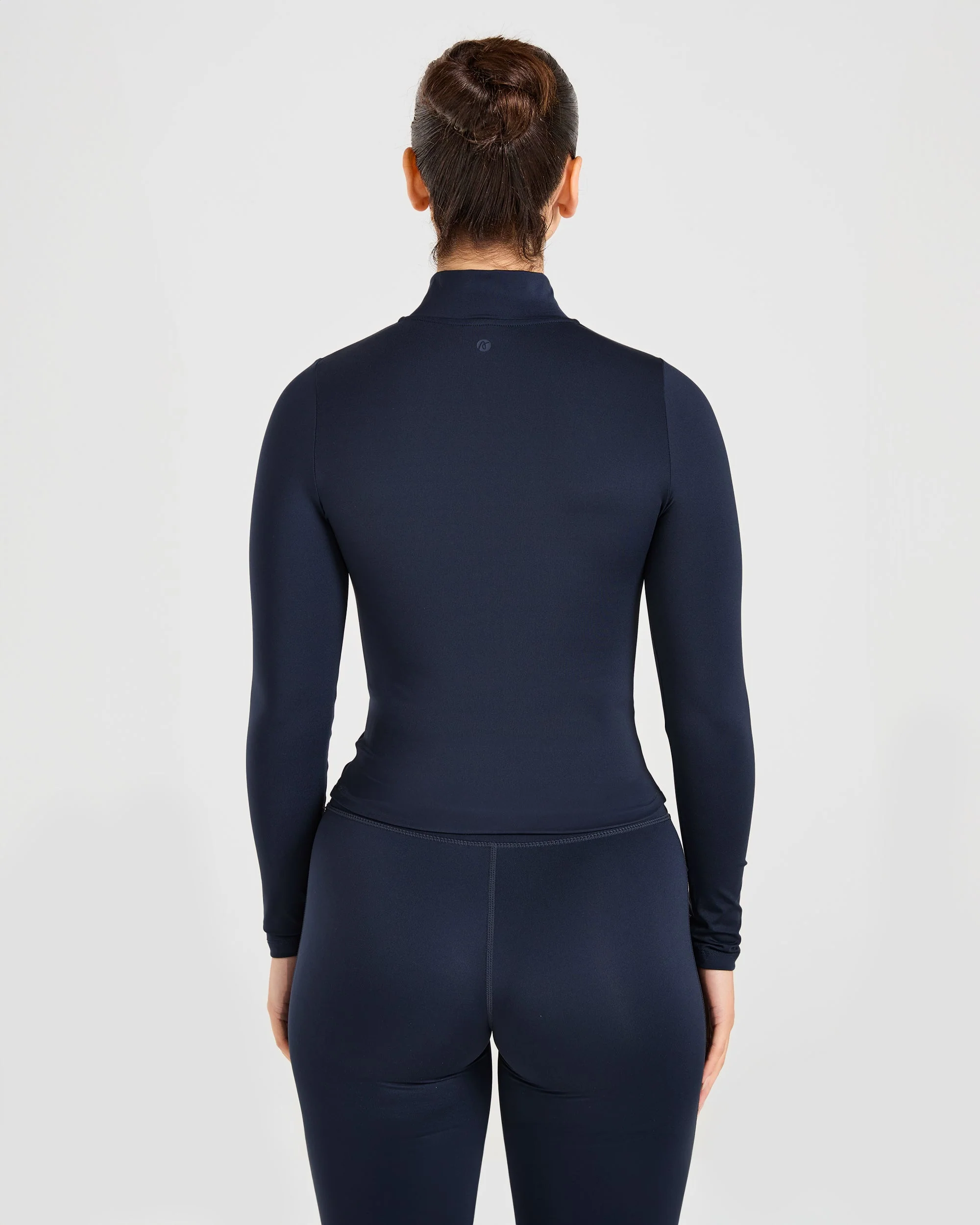 Sculpt Zip Jacket - Deep Navy - Image 2