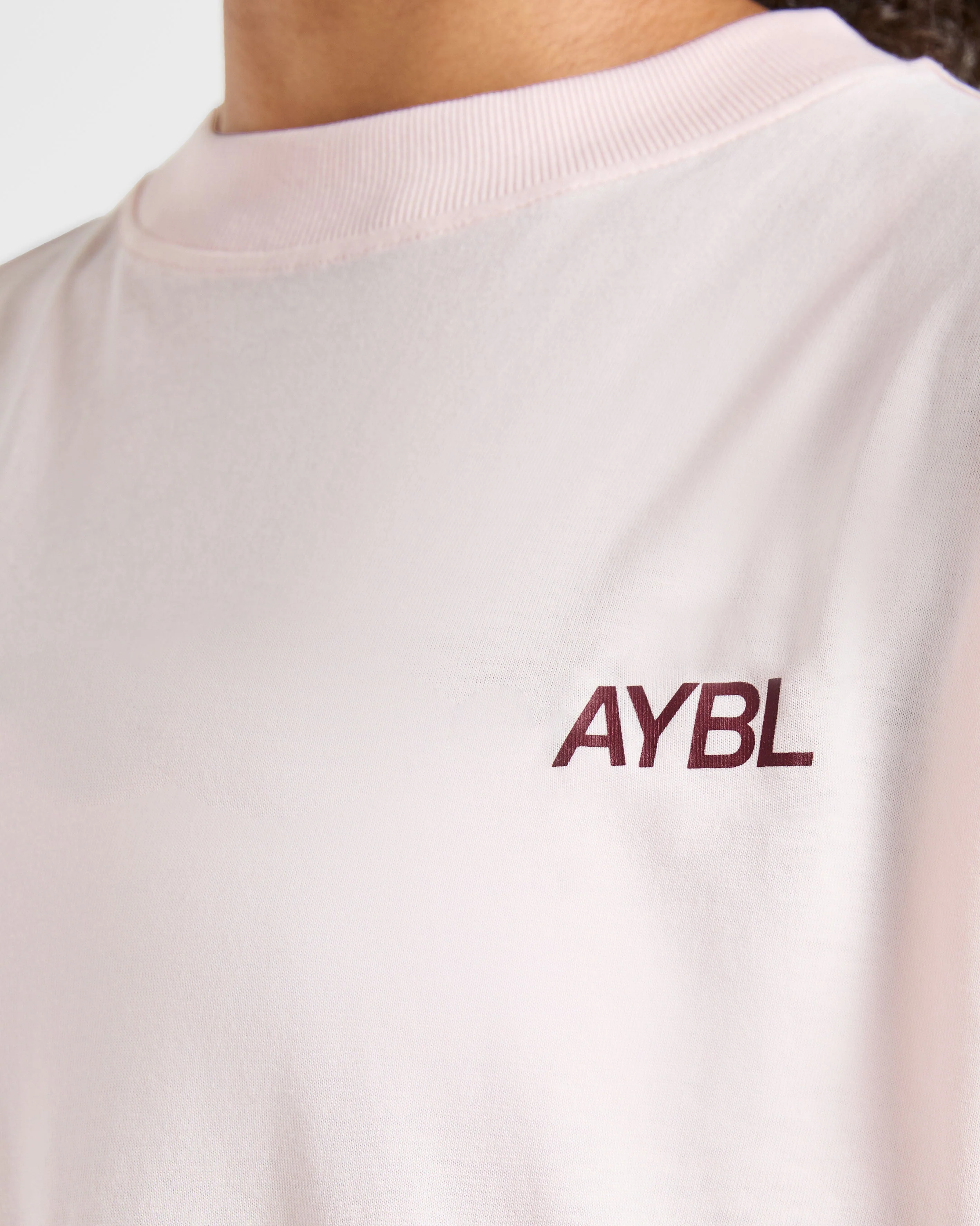 Sport Society Oversized T Shirt - Pink - Image 5