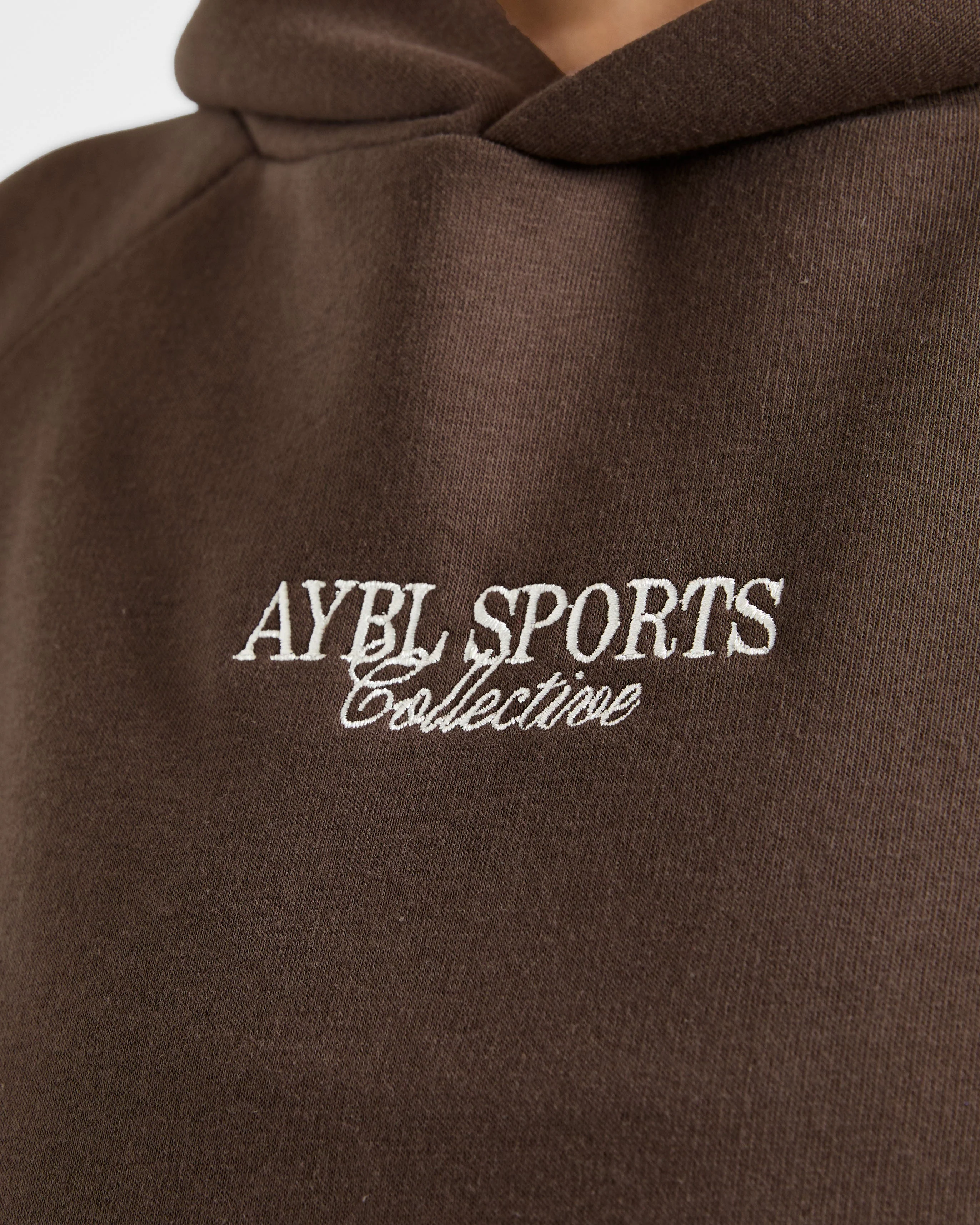 Sports Collective Oversized Hoodie - Brown - Image 5