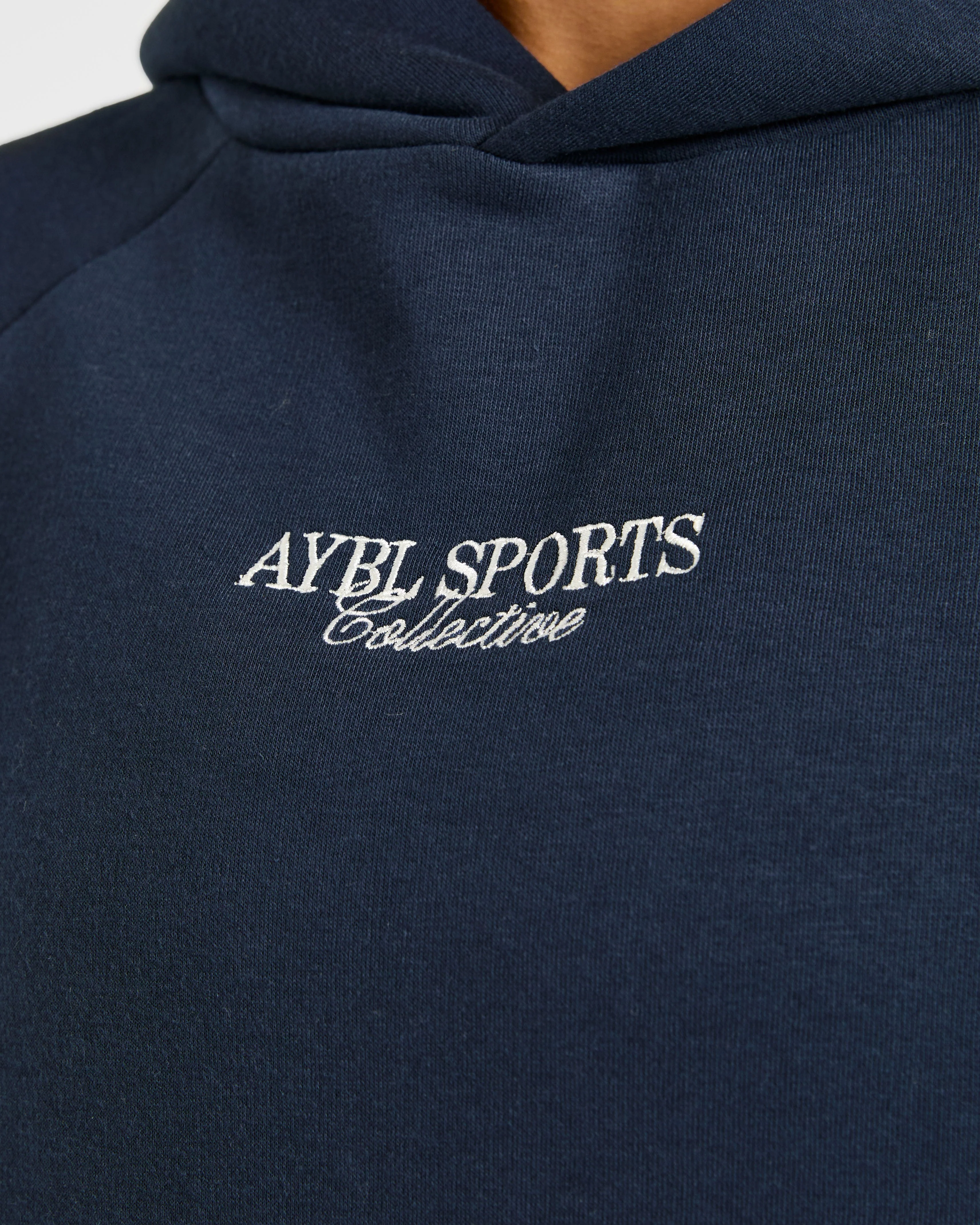 Sports Collective Oversized Hoodie - True Navy - Image 5