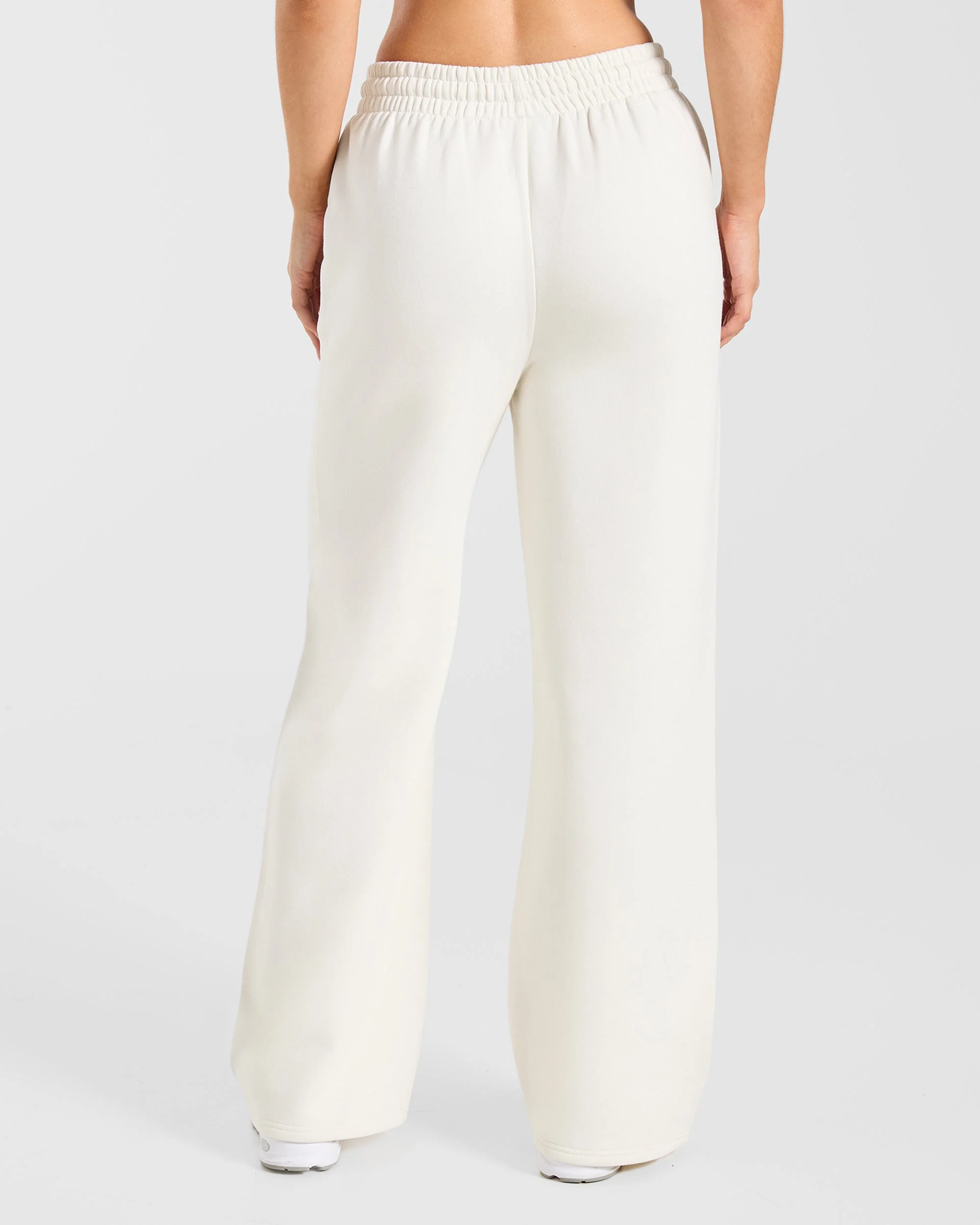 Sports Collective Oversized Straight Leg Joggers - Off White/Green - Image 2