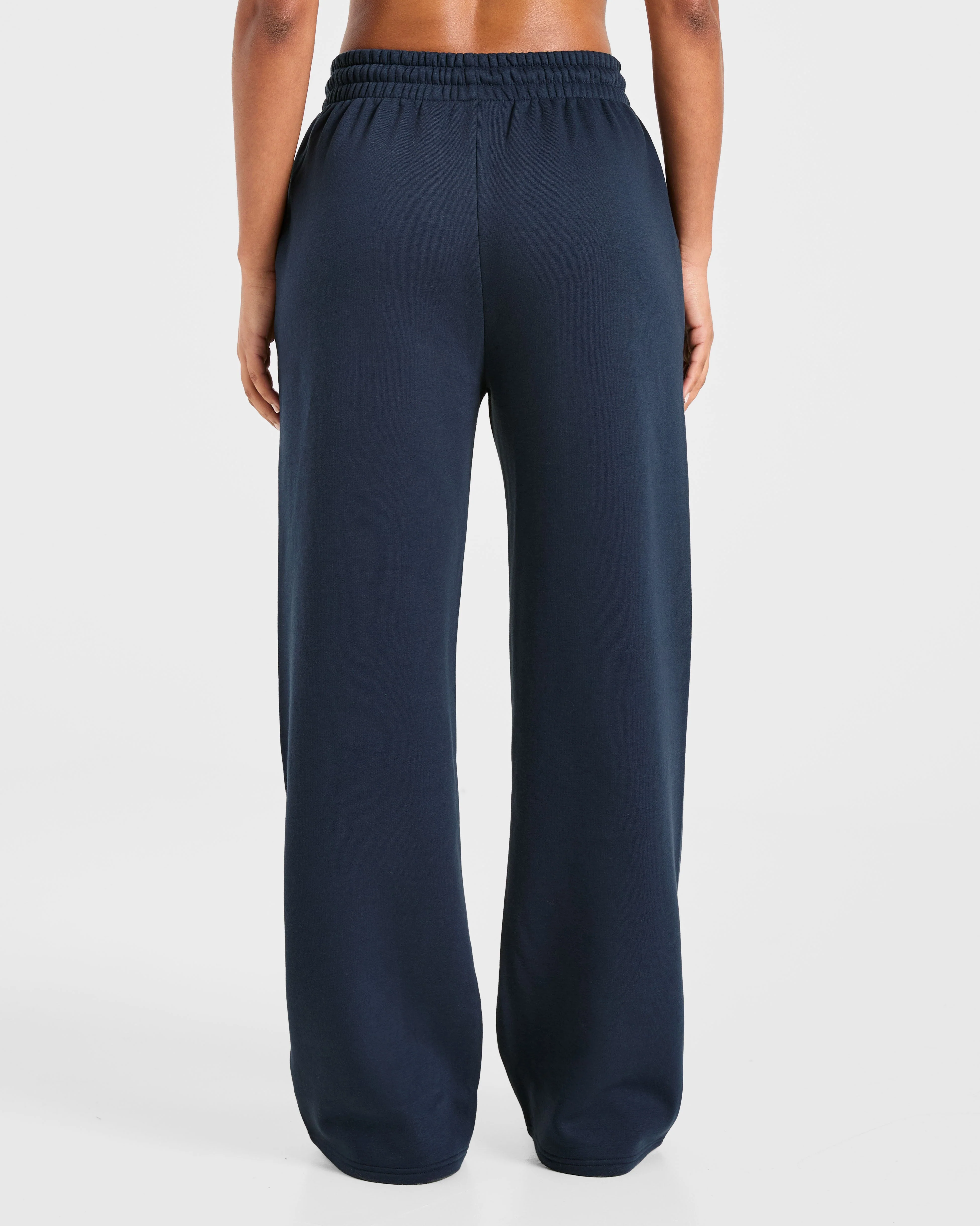 Sports Collective Oversized Straight Leg Joggers - True Navy - Image 2