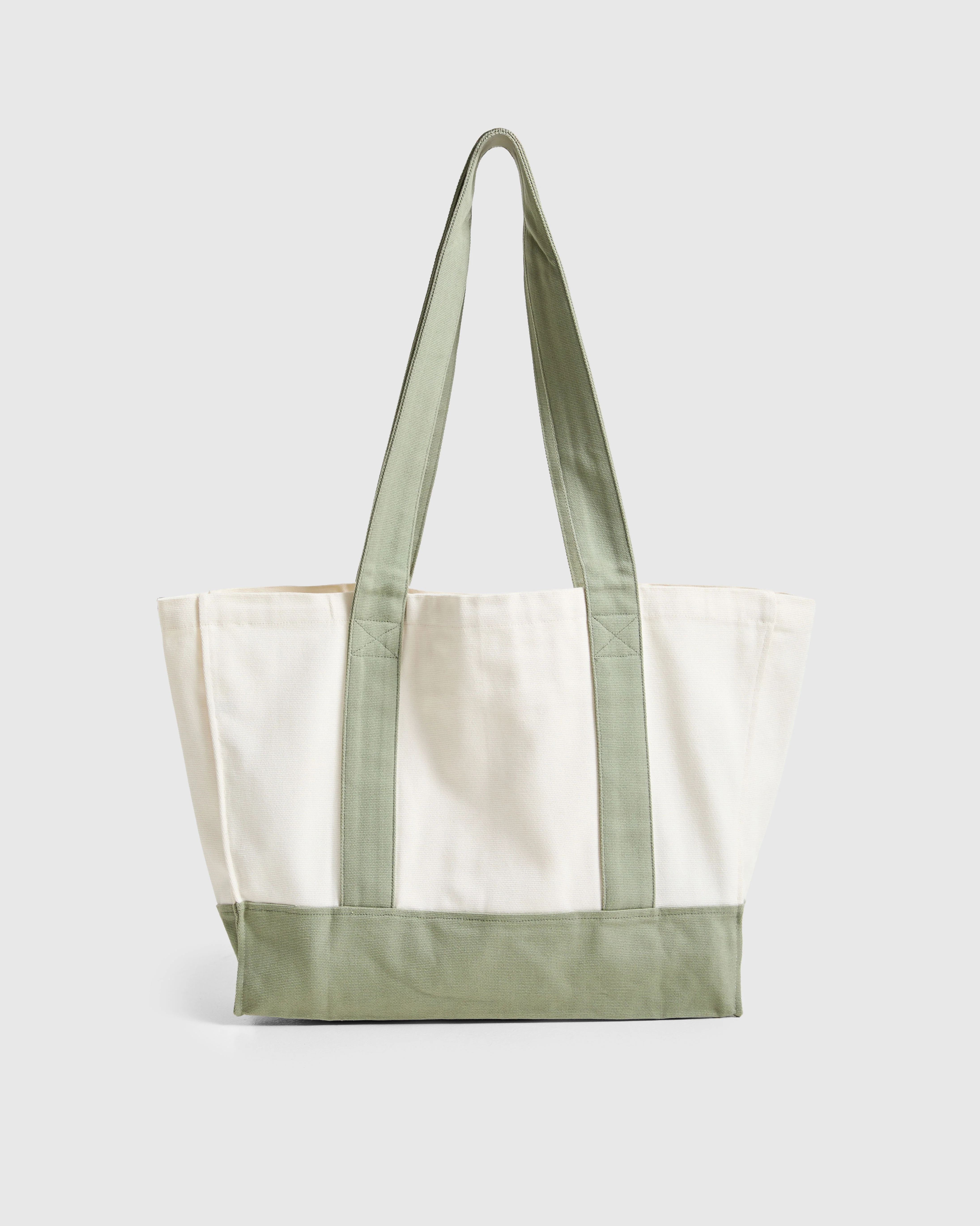 Sports Collective Tote Bag - Off White/Green - Image 5