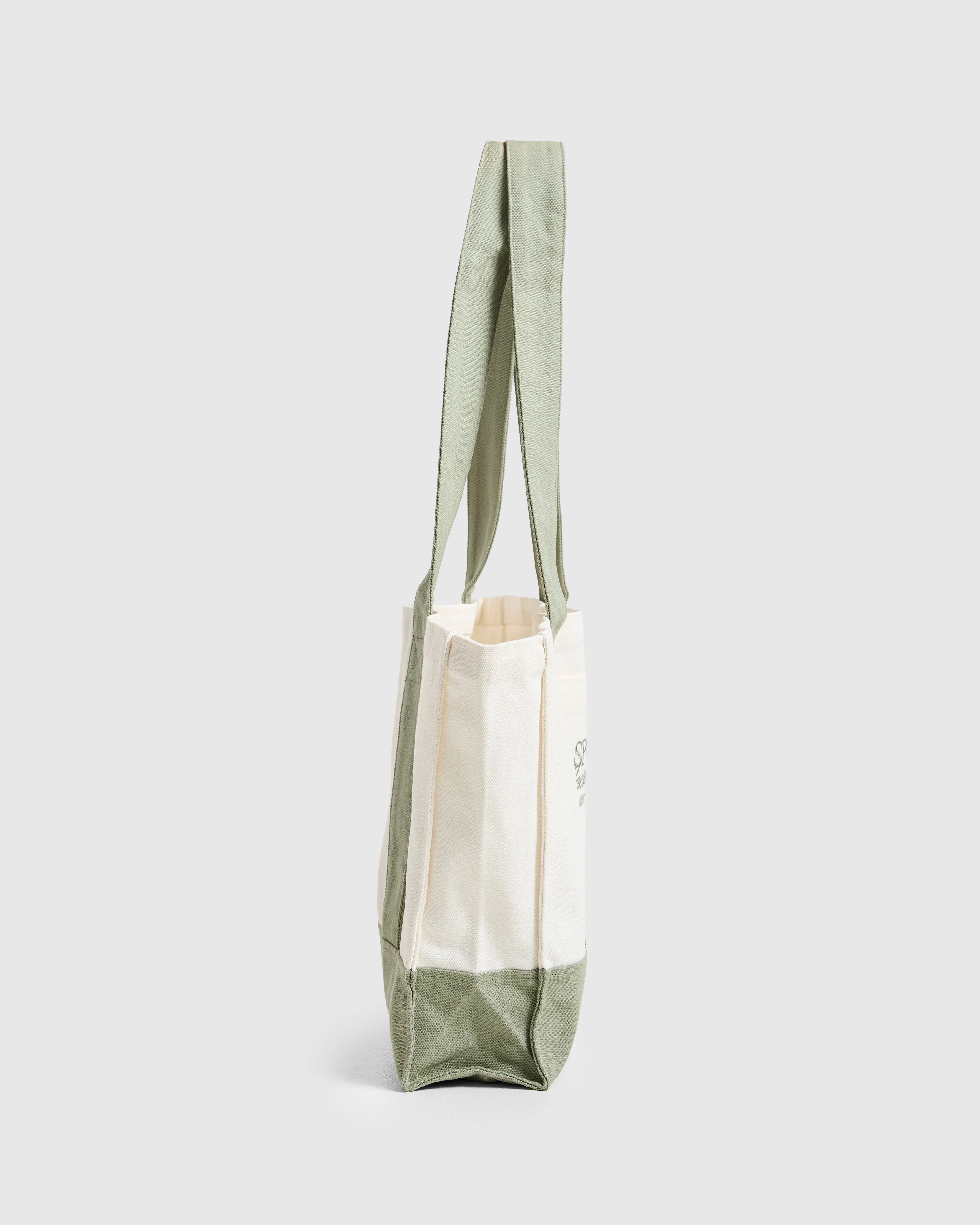 Sports Collective Tote Bag - Off White/Green - Image 6