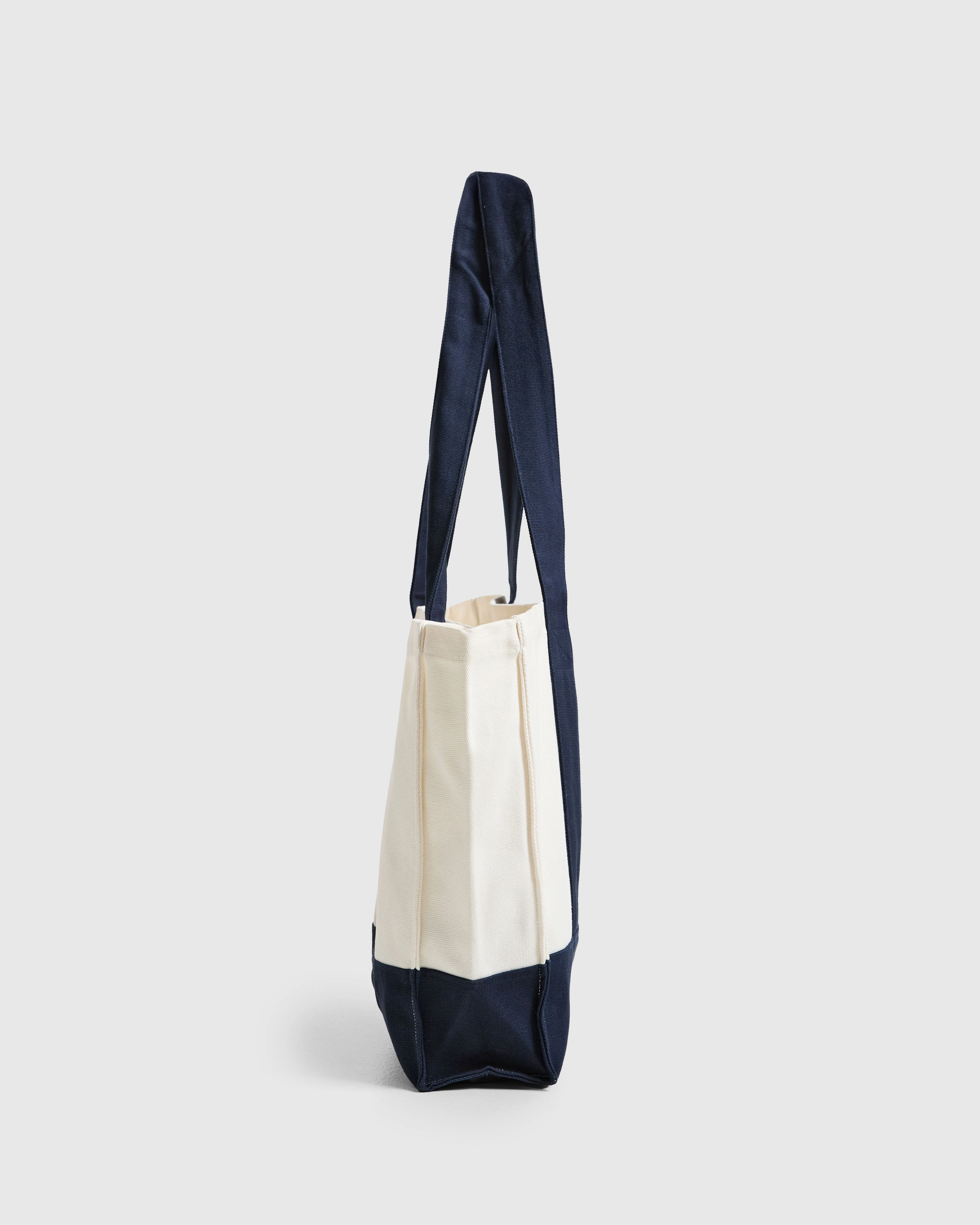 Sports Collective Tote Bag - Off White/Navy - Image 5