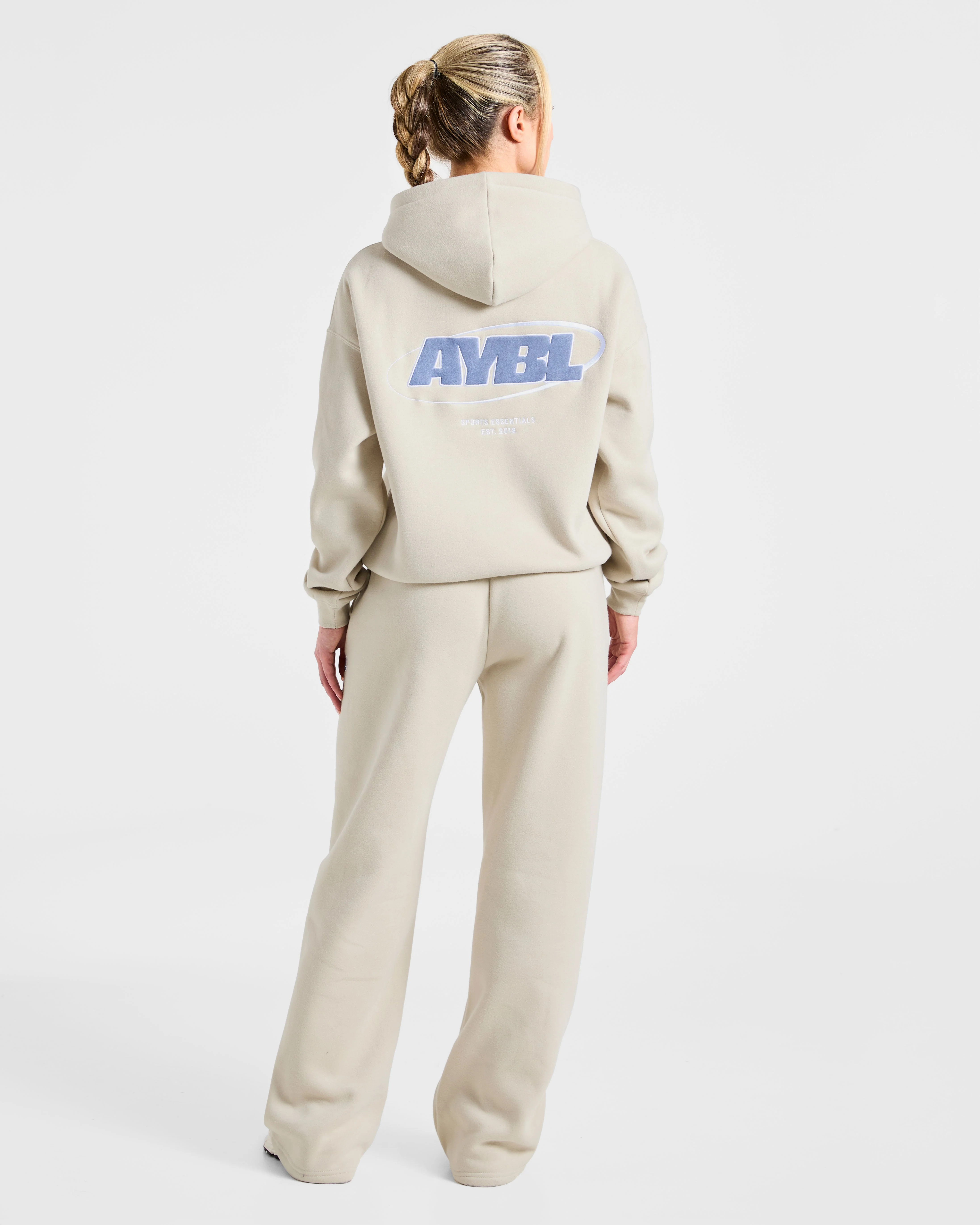 Sports Essentials Oversized Hoodie - Sand - Image 4
