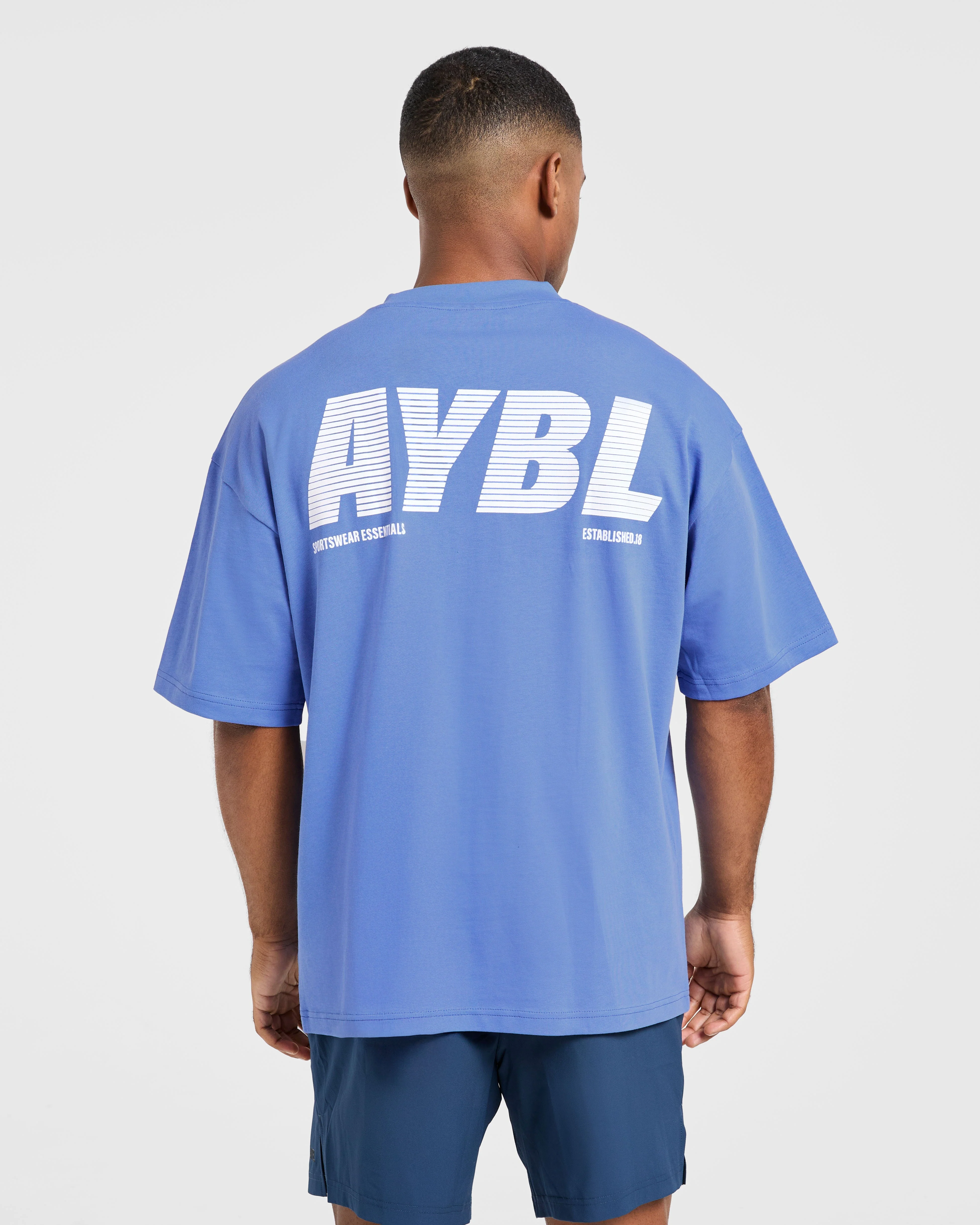 Sportswear Essentials Oversized T Shirt - Indigo Blue